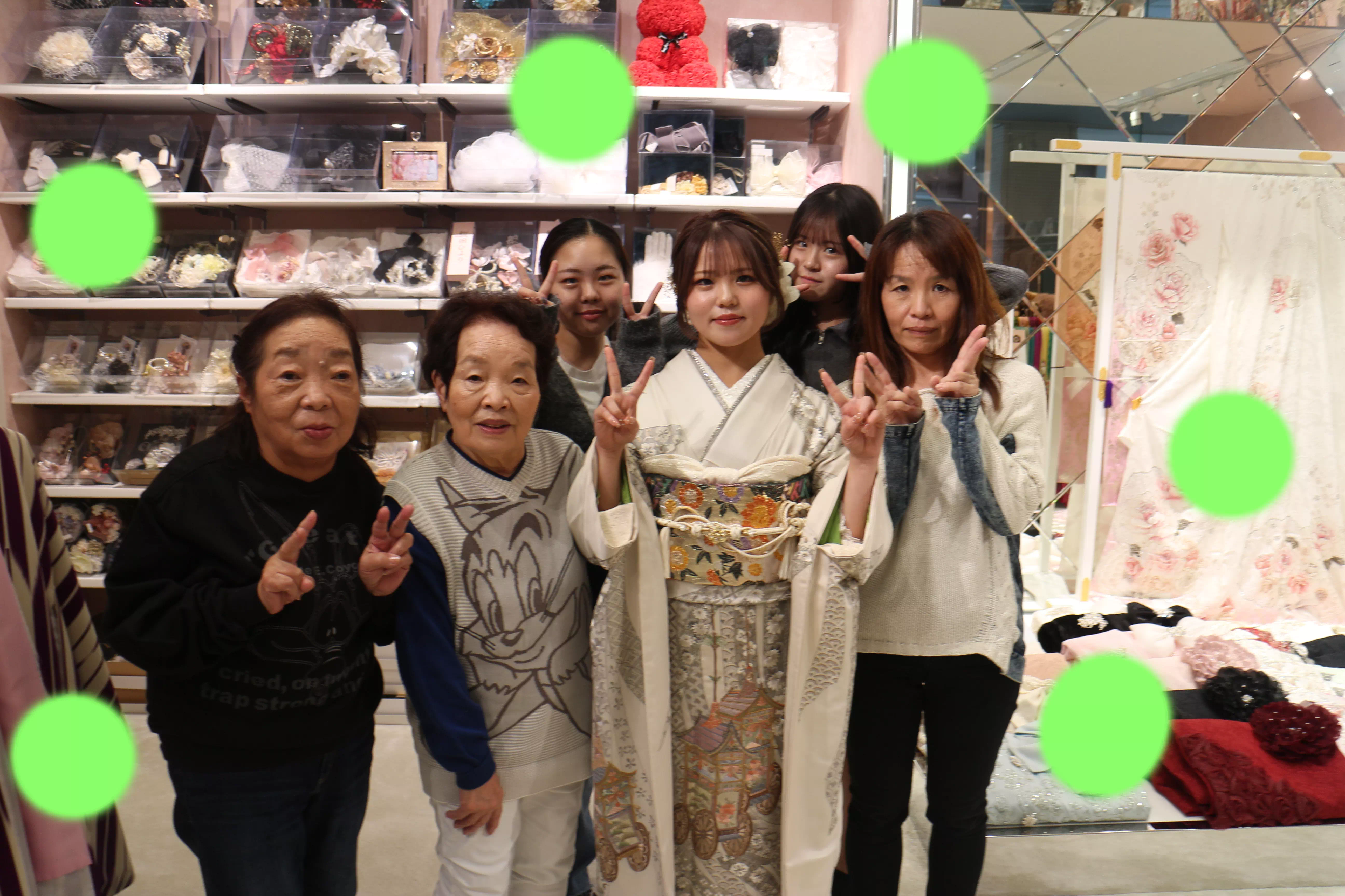 TAKAZEN神戸店　前撮り撮影会　イマドキ　カワイイ　コディネート　振袖　レンタル　袴　