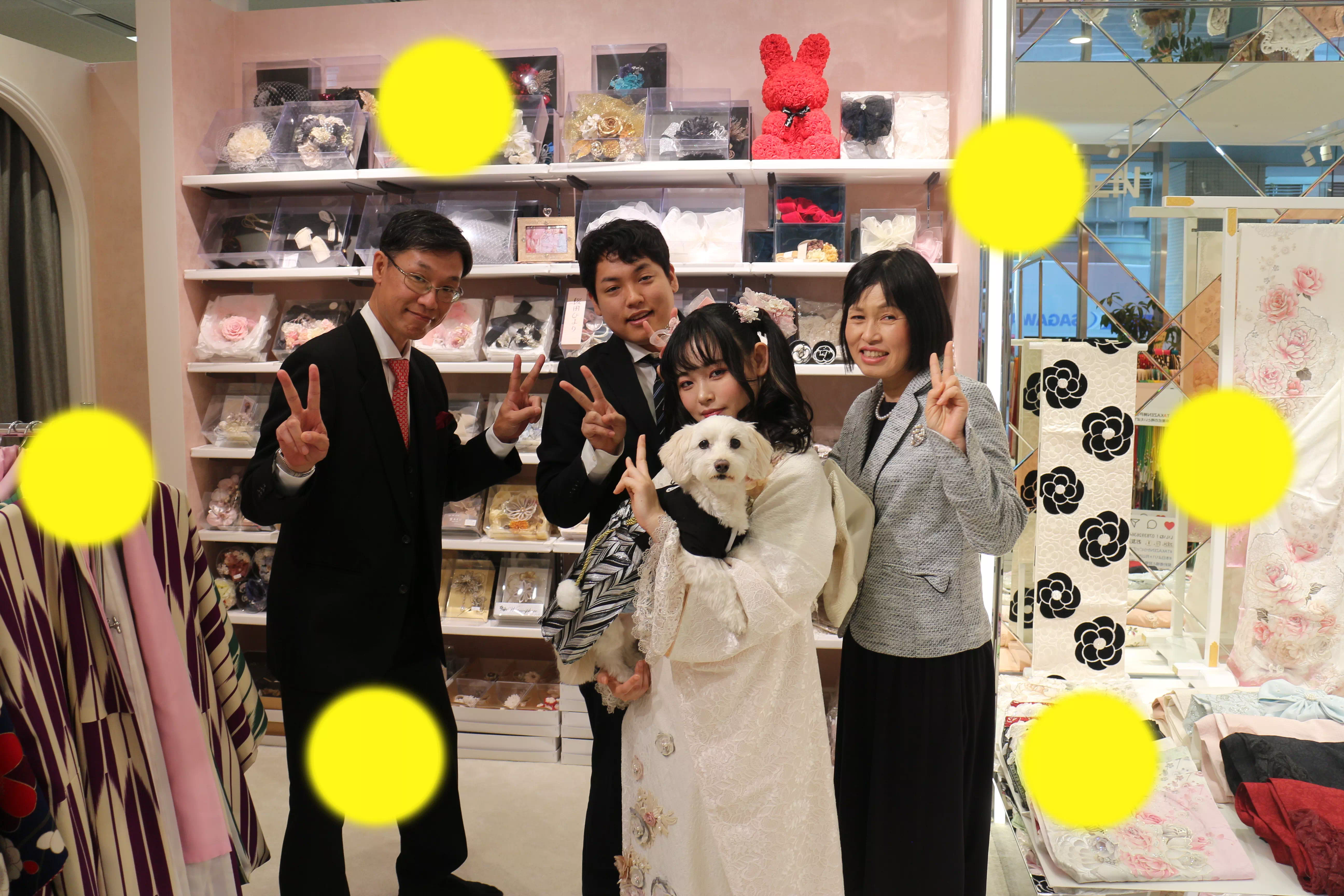 TAKAZEN神戸店　前撮り撮影会　イマドキ　カワイイ　コディネート　振袖　レンタル　袴　