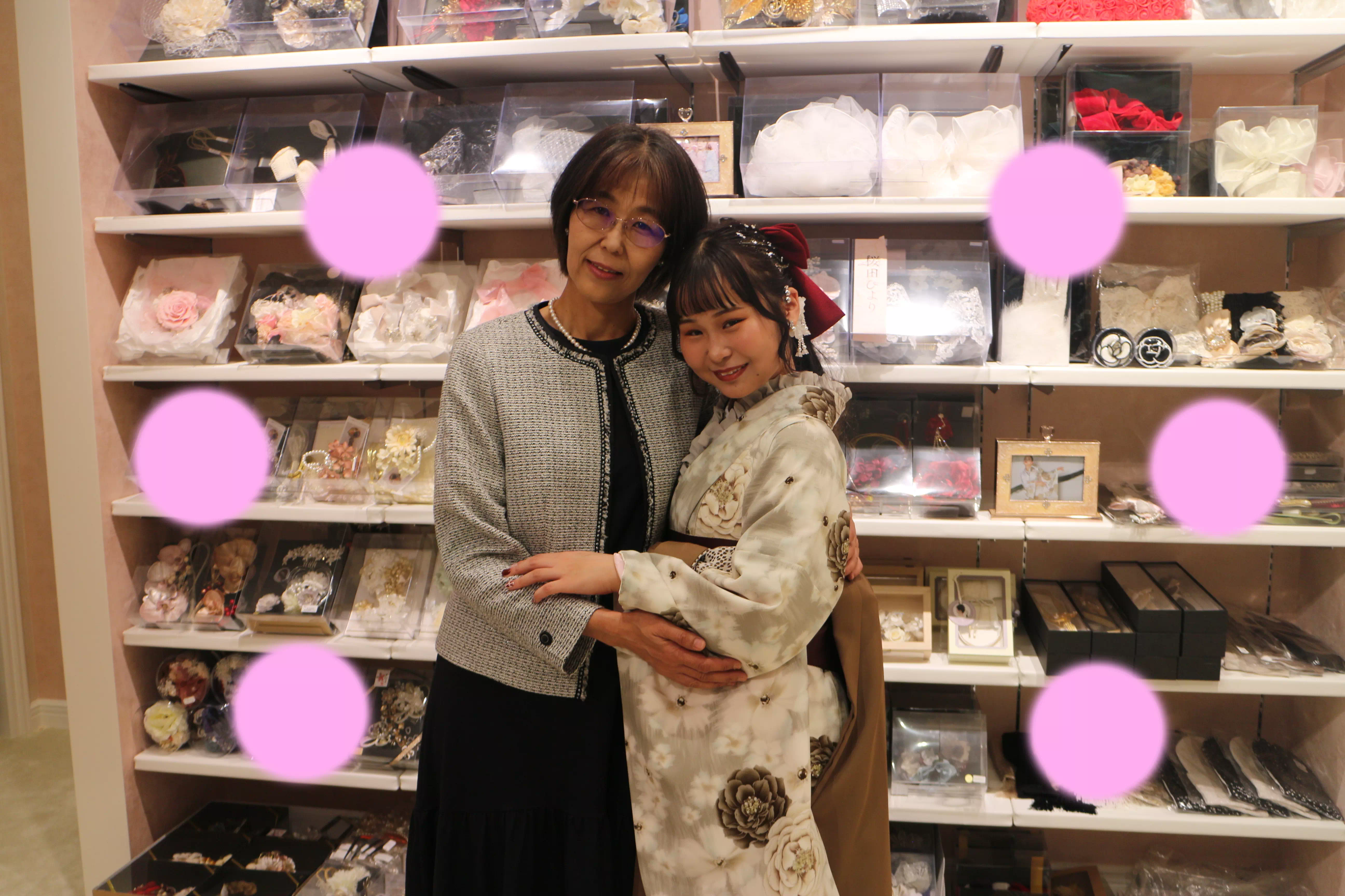 TAKAZEN神戸店　前撮り撮影会　イマドキ　カワイイ　コディネート　振袖　レンタル　袴　
