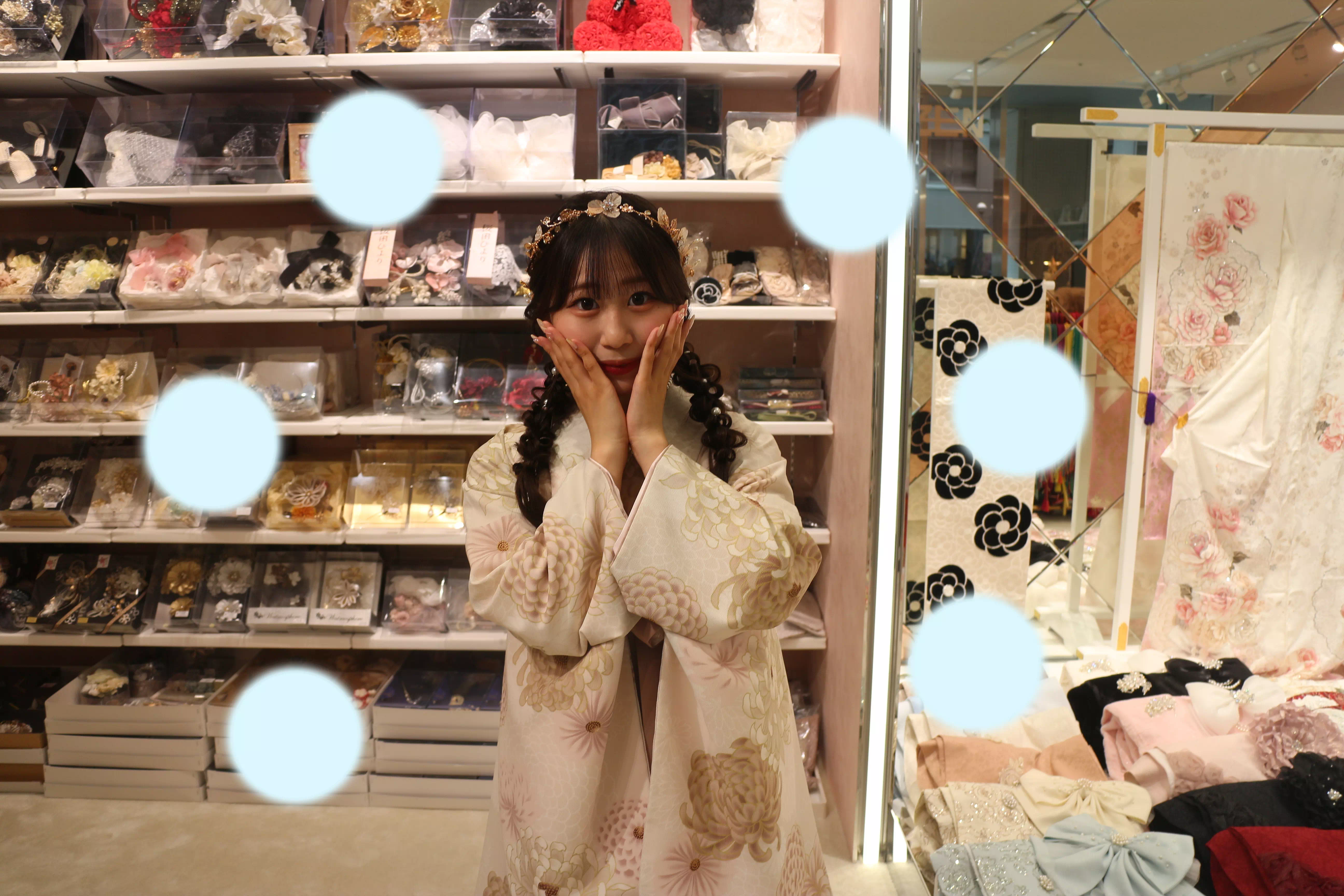 TAKAZEN神戸店　前撮り撮影会　イマドキ　カワイイ　コディネート　振袖　レンタル　袴　