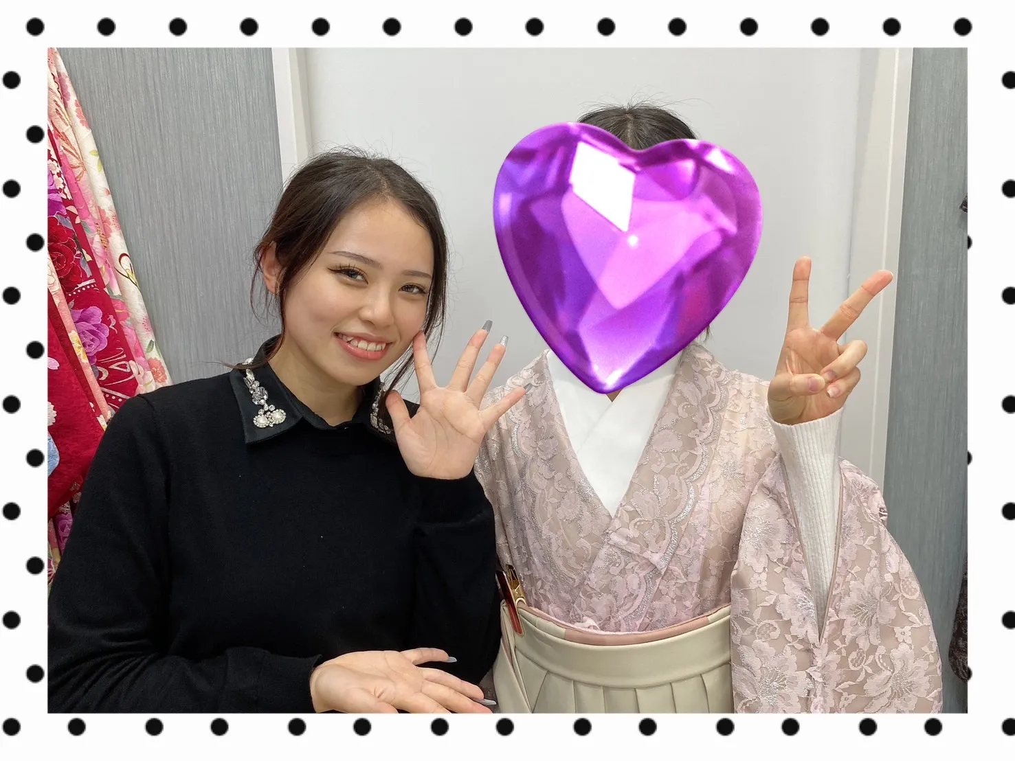 袴　振袖　レンタル　可愛い　おしゃれ　かっこいい　イマドキ　くすみ　写真　妹割