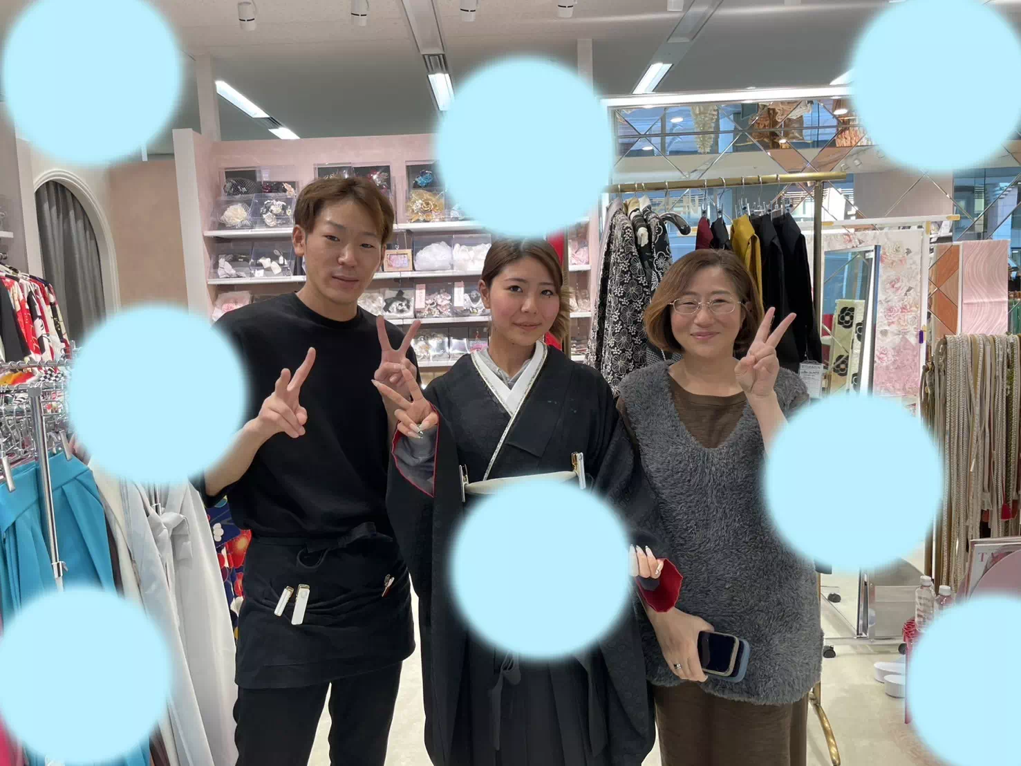 TAKAZEN神戸店　前撮り撮影会　イマドキ　カワイイ　コディネート　振袖　レンタル　袴　