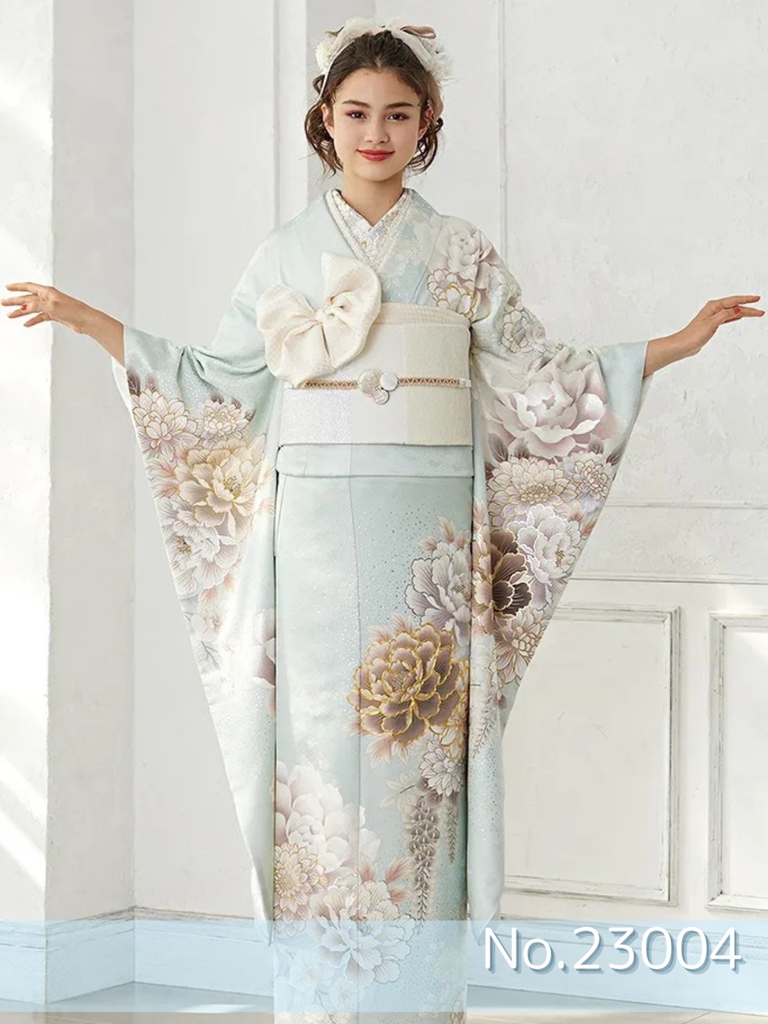 成人式　振袖　奈良　橿原　TAKAZEN　帯　袋帯　アレンジ　かわいい　オシャレ　華やか　飾り紐