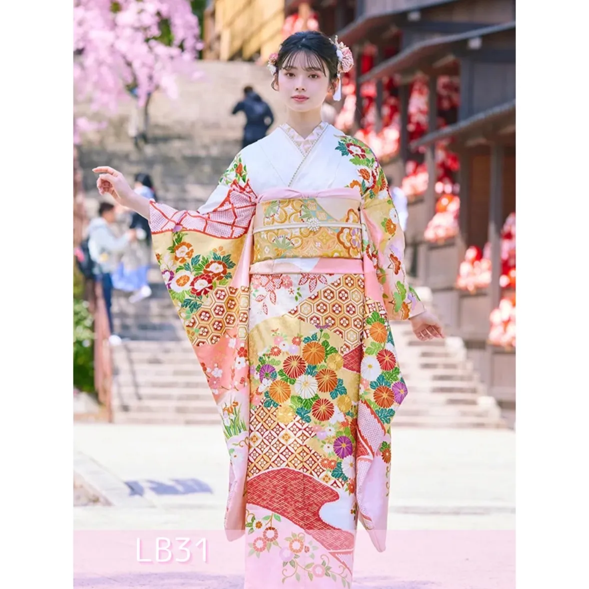 振袖　レンタル　可愛い　おしゃれ　かっこいい　イマドキ　くすみ　写真　妹割