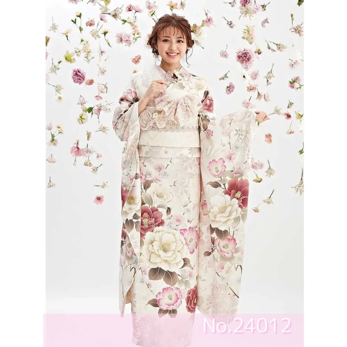 振袖　レンタル　可愛い　おしゃれ　かっこいい　イマドキ　くすみ　写真　妹割