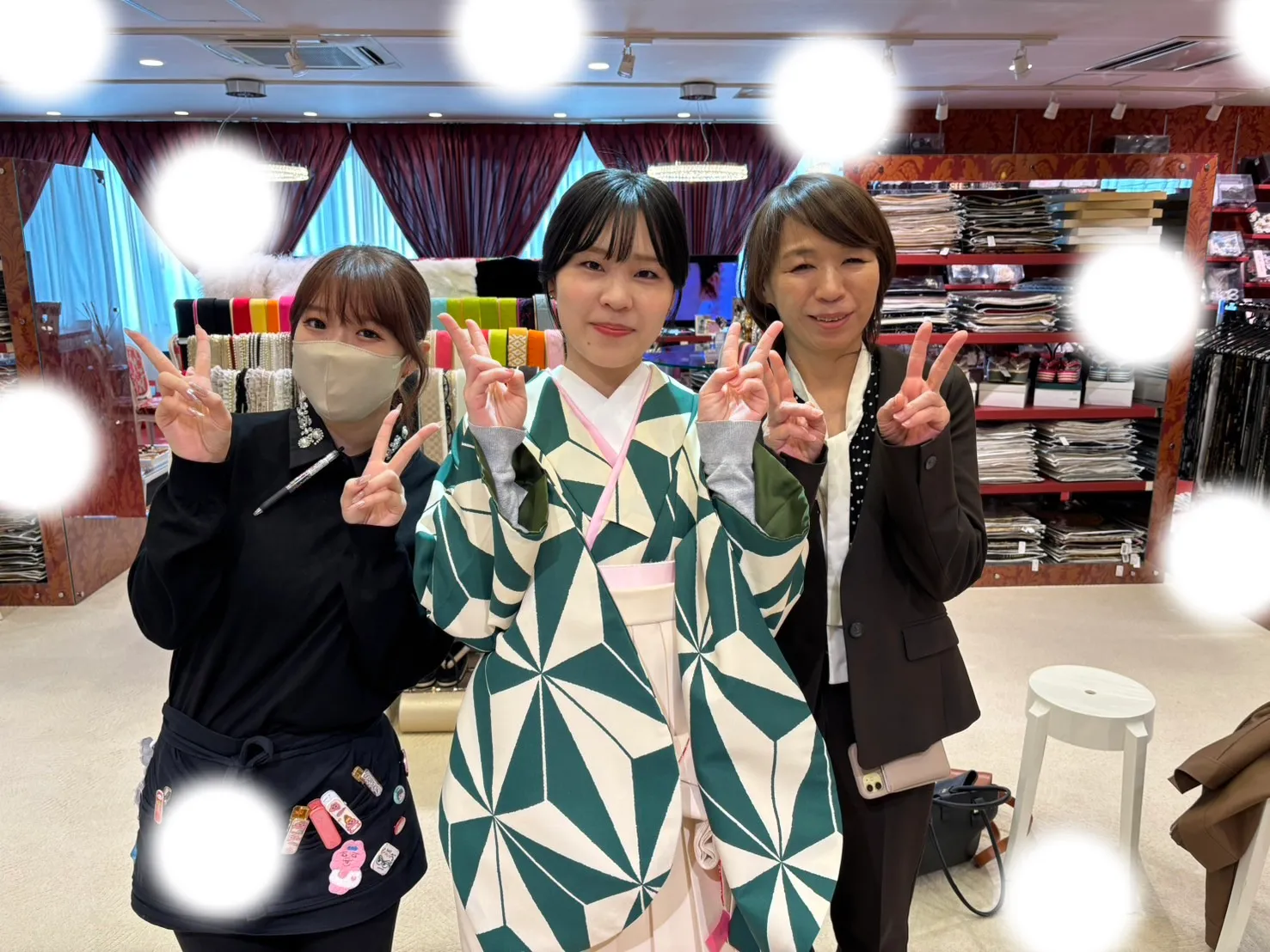 袴レンタル　振袖レンタル　くすみ　キラキラ　かわいい　梅田　大阪　安い　イマドキ　古典　くすみカラー　前撮り　ヴィンテージ　渋い