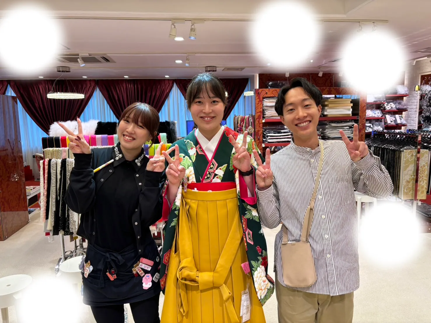 成人式　前撮り　梅田　袴　くすみカラー　かわいい　イマドキ　淡色　古典　タカゼン　撮影
