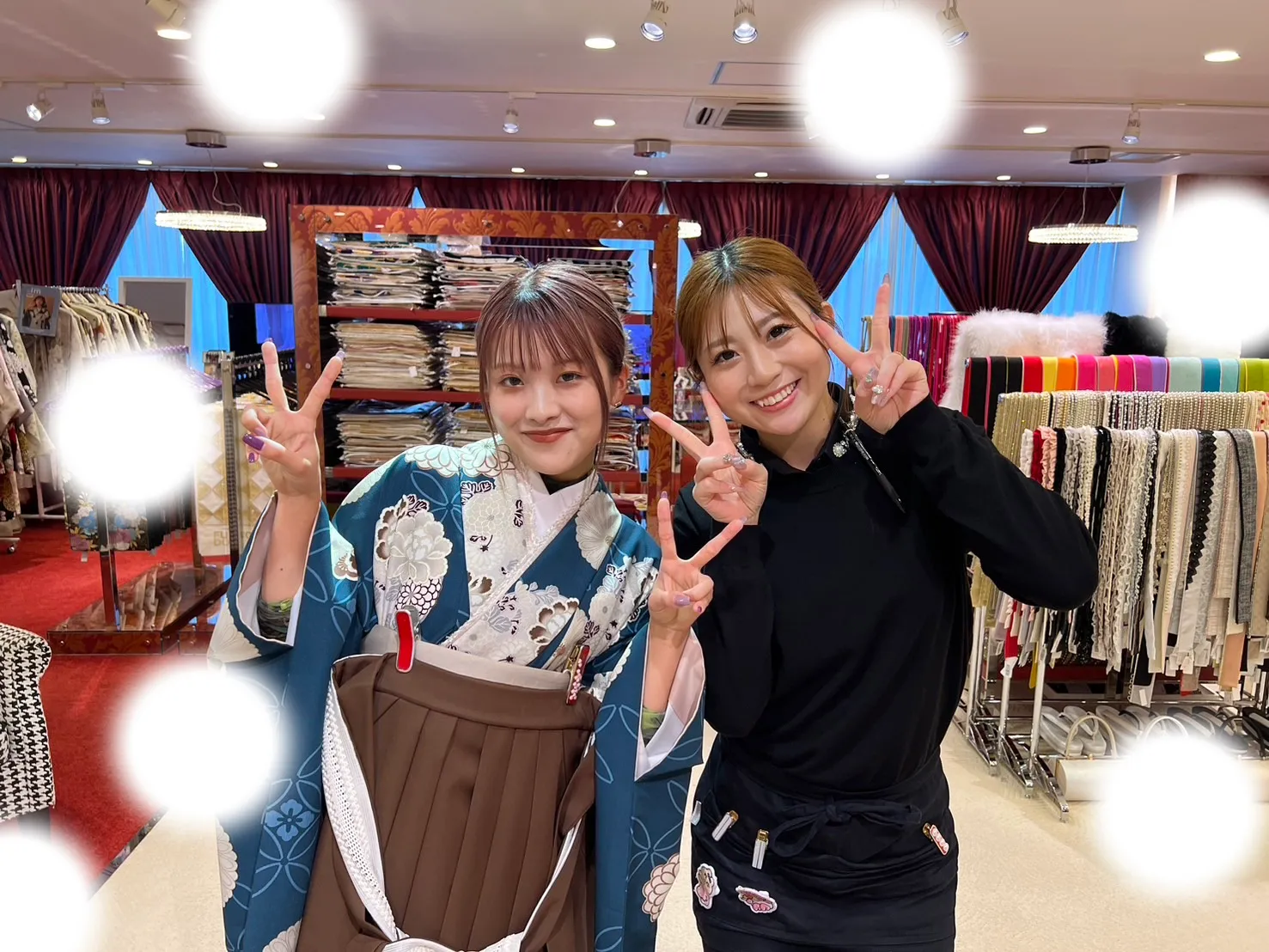 成人式 前撮り 梅田 袴 くすみカラー かわいい イマドキ 淡色 古典 タカゼン 撮影