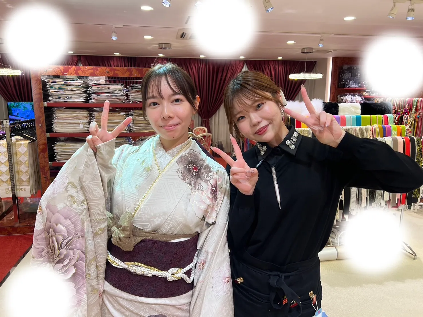 成人式　前撮り　梅田　袴　くすみカラー　かわいい　イマドキ　淡色　古典　タカゼン　撮影