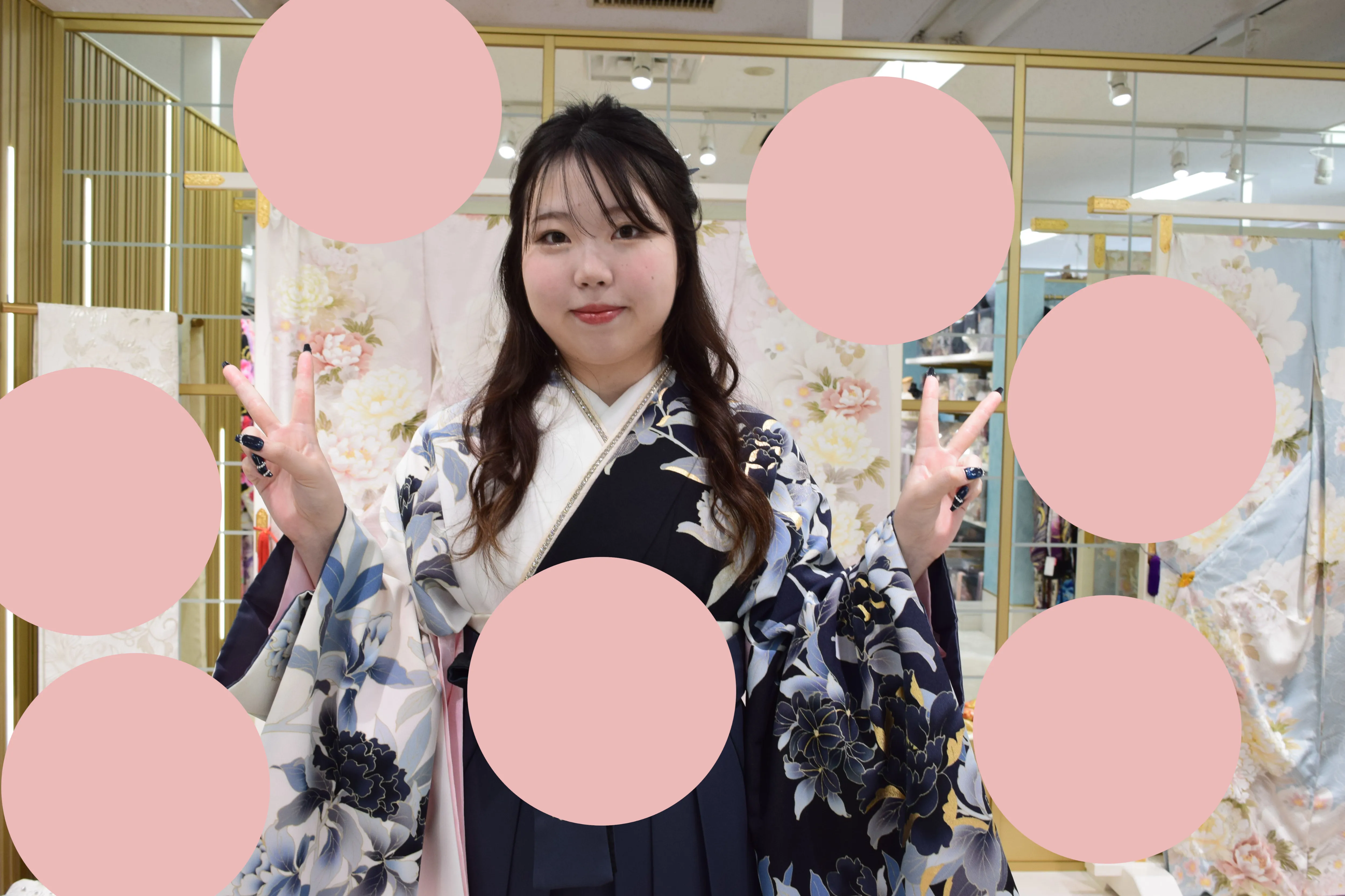 前撮り袴　撮影会　可愛い　キラキラ