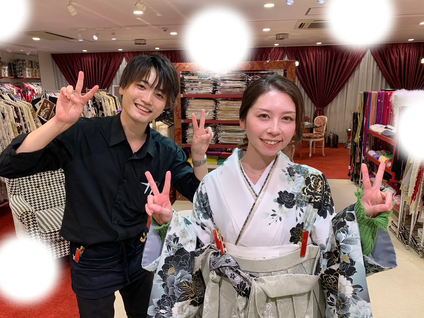 袴レンタル 振袖レンタル くすみ キラキラ かわいい 梅田 大阪 安い イマドキ 古典 くすみカラー 前撮り ヴィンテージ 渋い