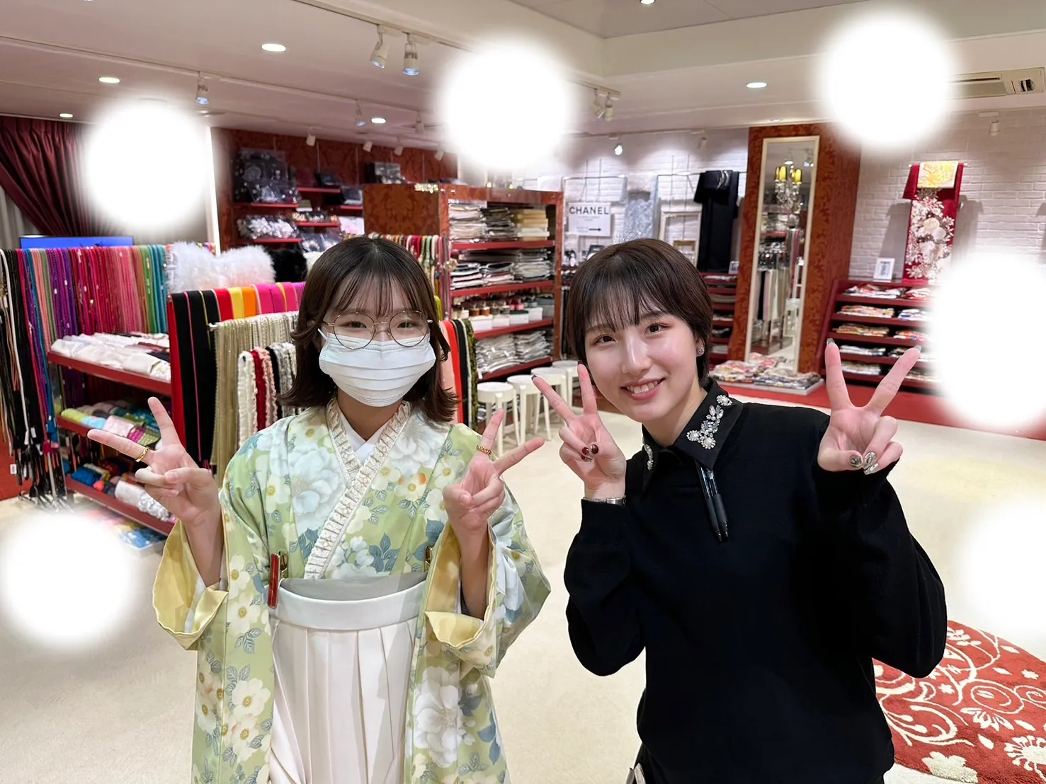 卒業式　袴　レンタル　君くすみカラー　可愛い