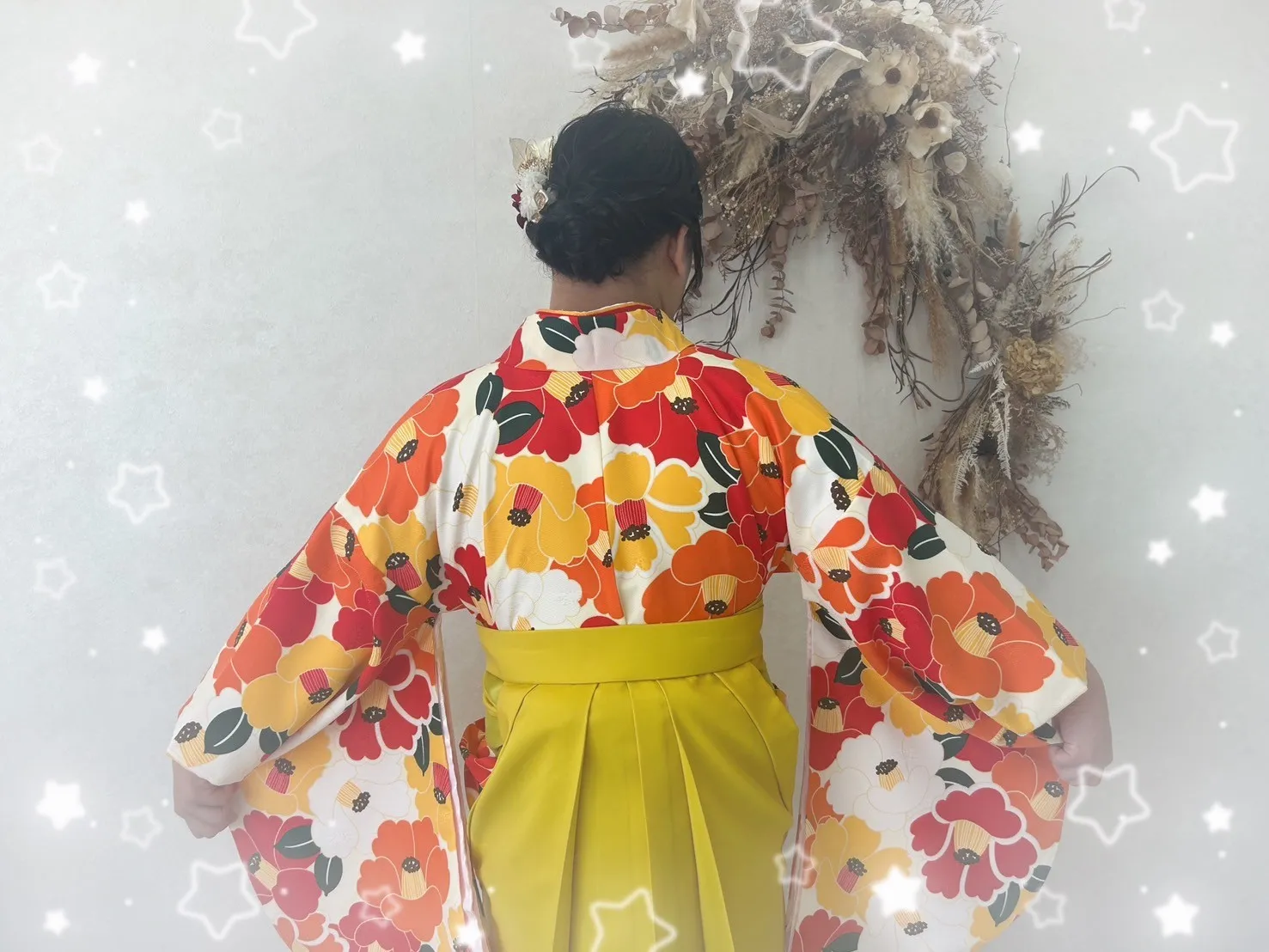 袴　振袖　レンタル　可愛い　おしゃれ　かっこいい　イマドキ　くすみ　写真　妹割