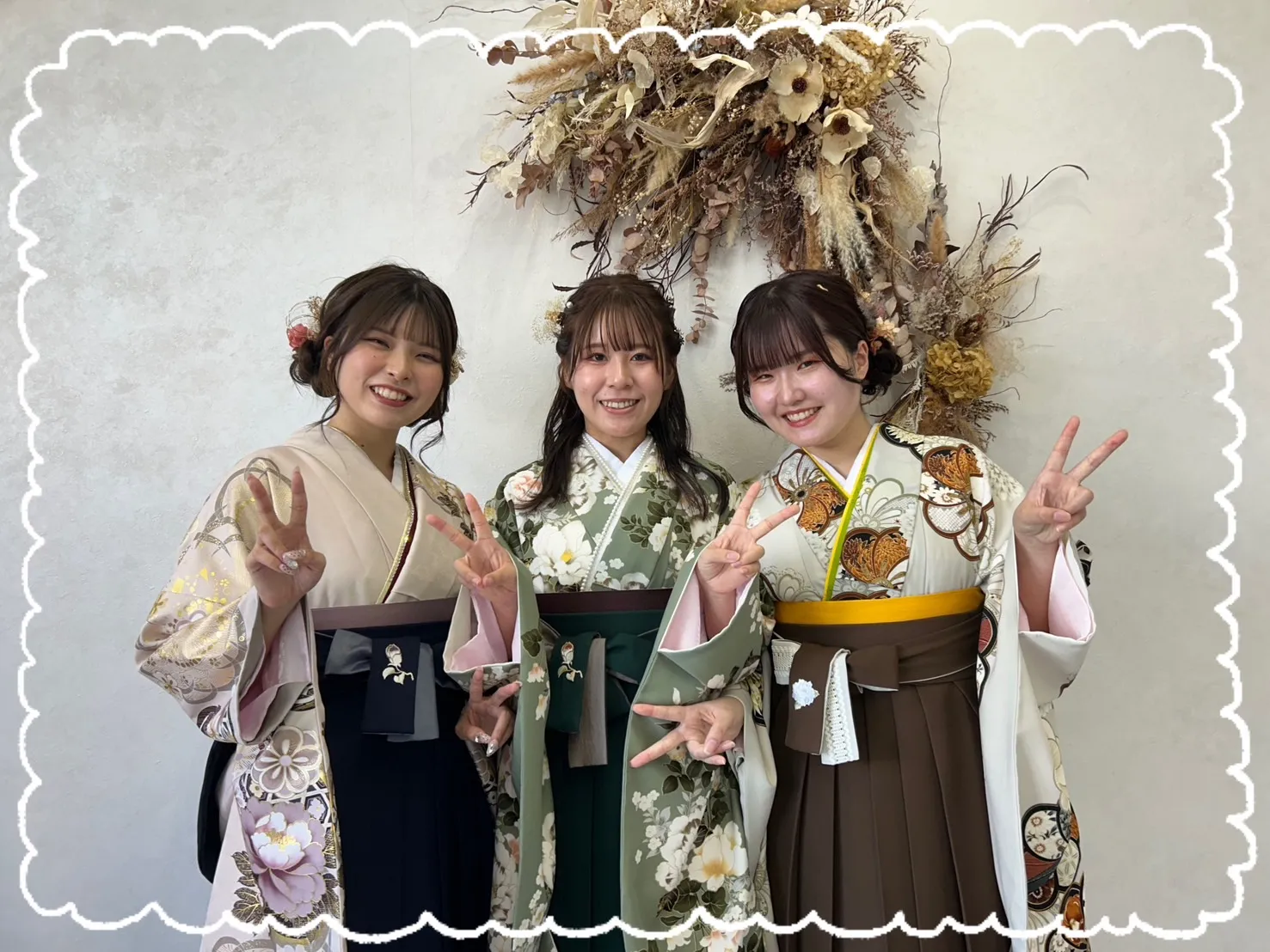 【TAKAZEN橿原店】9日♡2026年成人のお振袖姫ちゃんたち＆2025年卒業の袴姫ちゃんたちのイマドキおしゃれスタジオ前撮り撮影会♡