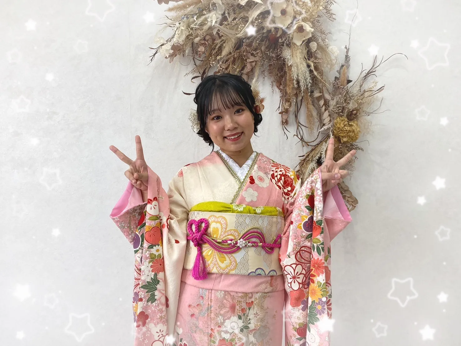 振袖　レンタル　前撮り　撮影会　可愛い　おしゃれ　かっこいい　イマドキ　くすみ　