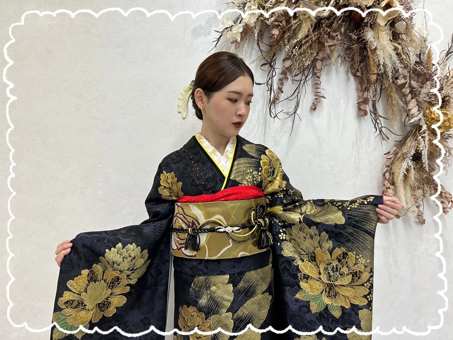 振袖　レンタル　前撮り　撮影会　可愛い　おしゃれ　かっこいい　イマドキ　くすみ　レトロ　安い