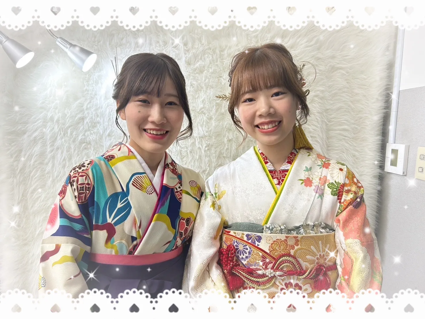 成人式　振袖　前撮り撮影会　姉妹様　可愛い　袴　卒業式　綺麗　オシャレ　華やか　色とりどり　