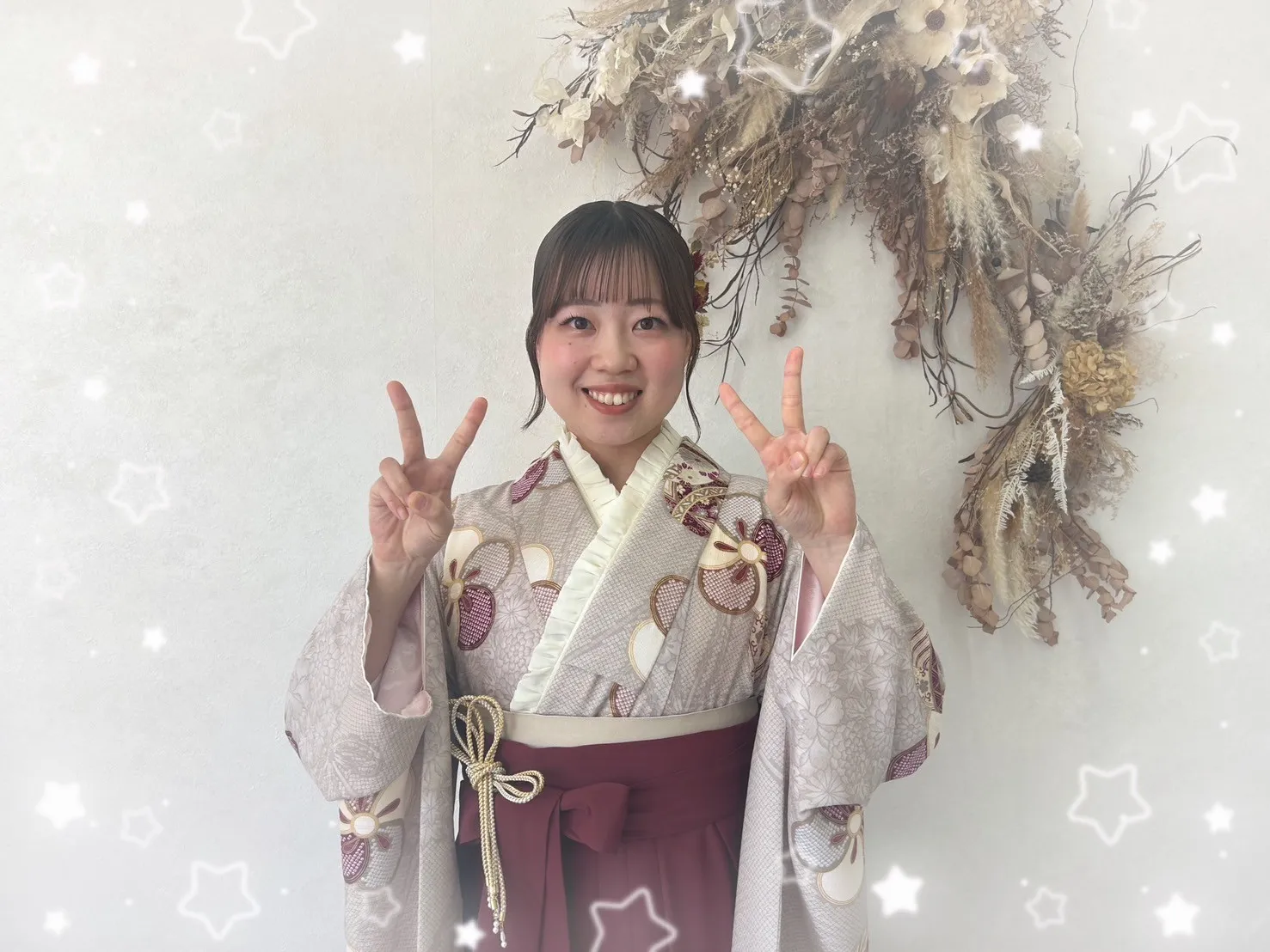 袴　振袖　レンタル　可愛い　おしゃれ　かっこいい　イマドキ　くすみ　写真　妹割