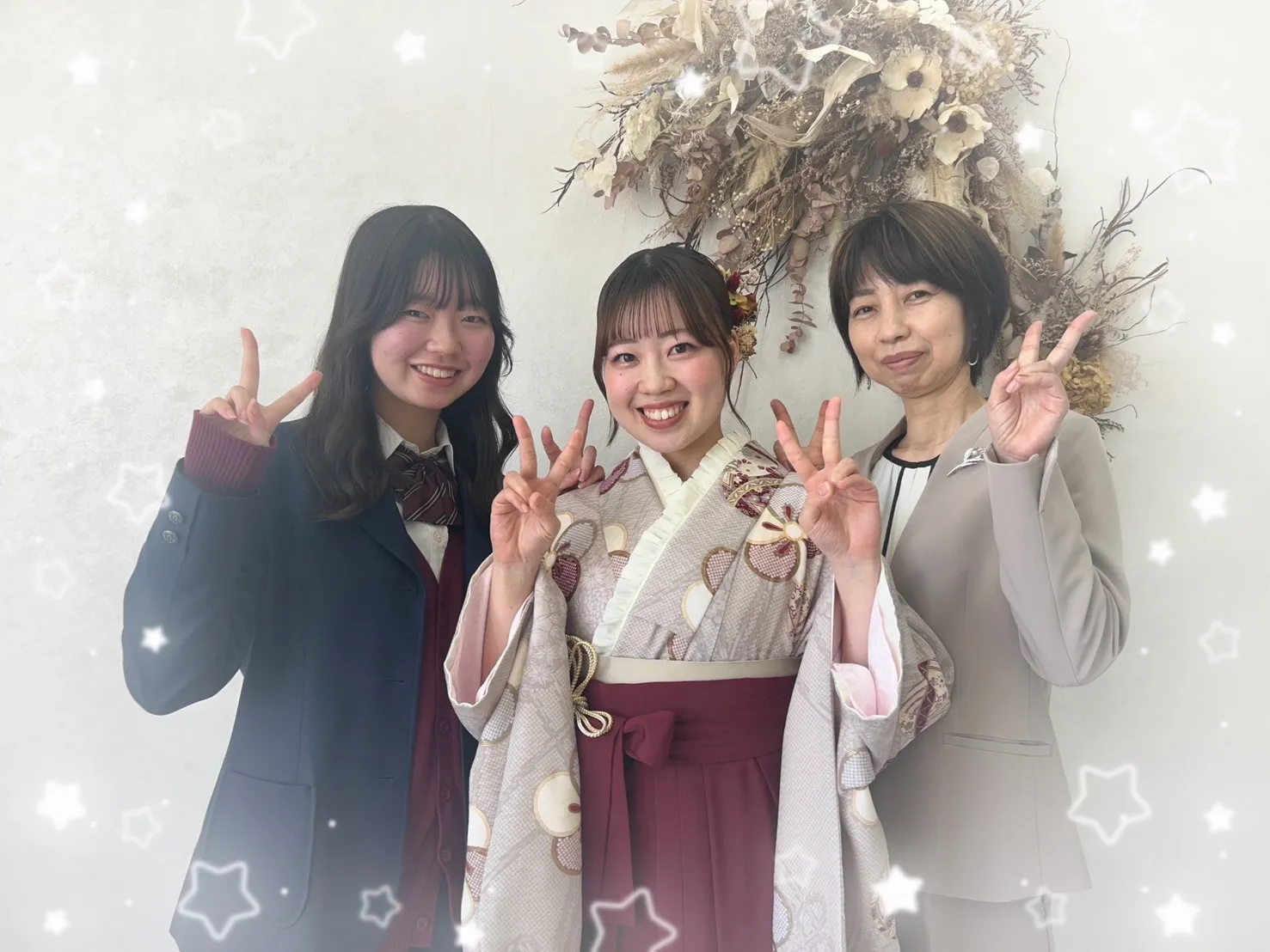 袴　振袖　レンタル　可愛い　おしゃれ　かっこいい　イマドキ　くすみ　写真　妹割
