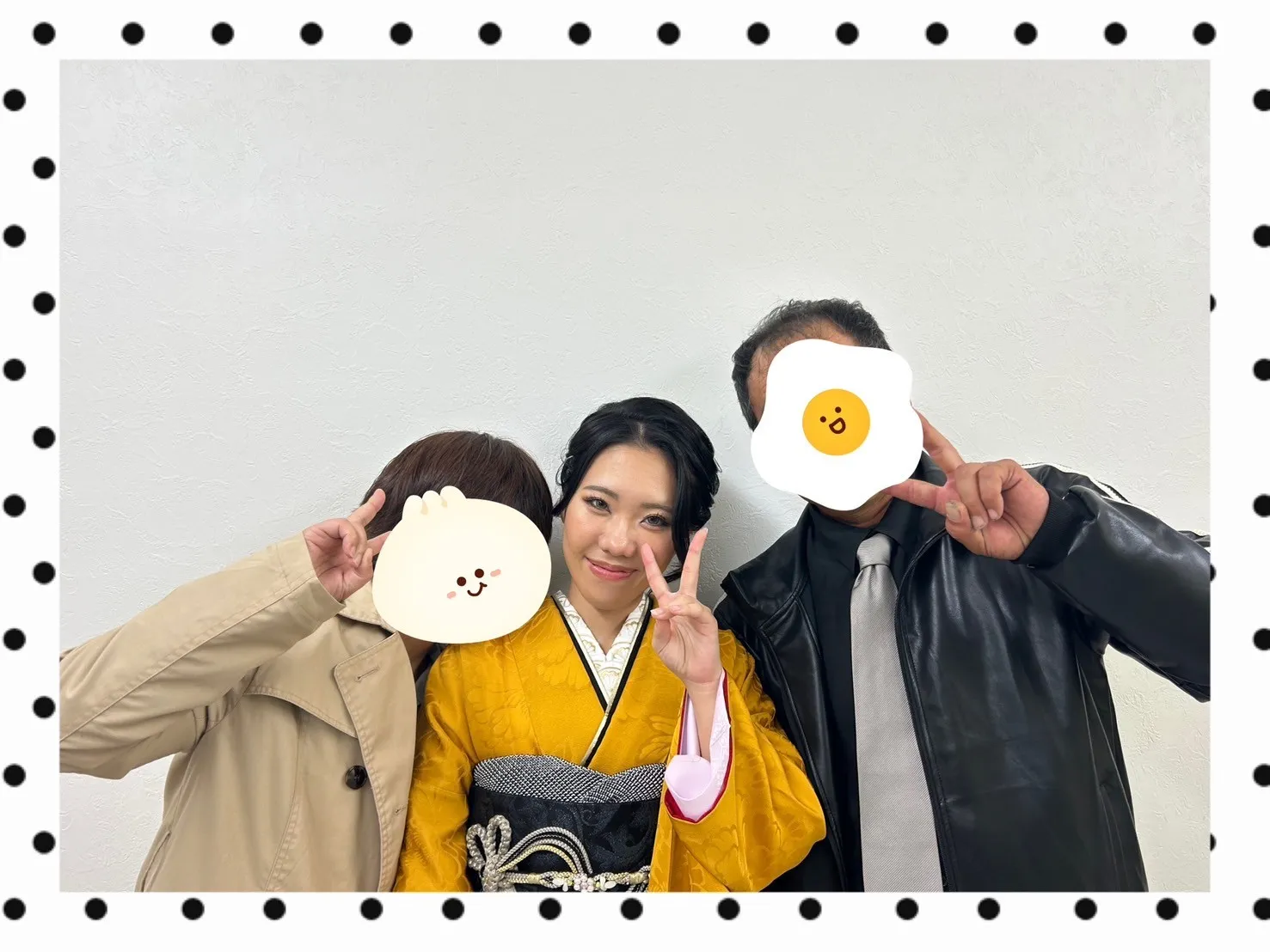 成人式　振袖　前撮り撮影会　からし色　カッコいい　シンプル　目立つ