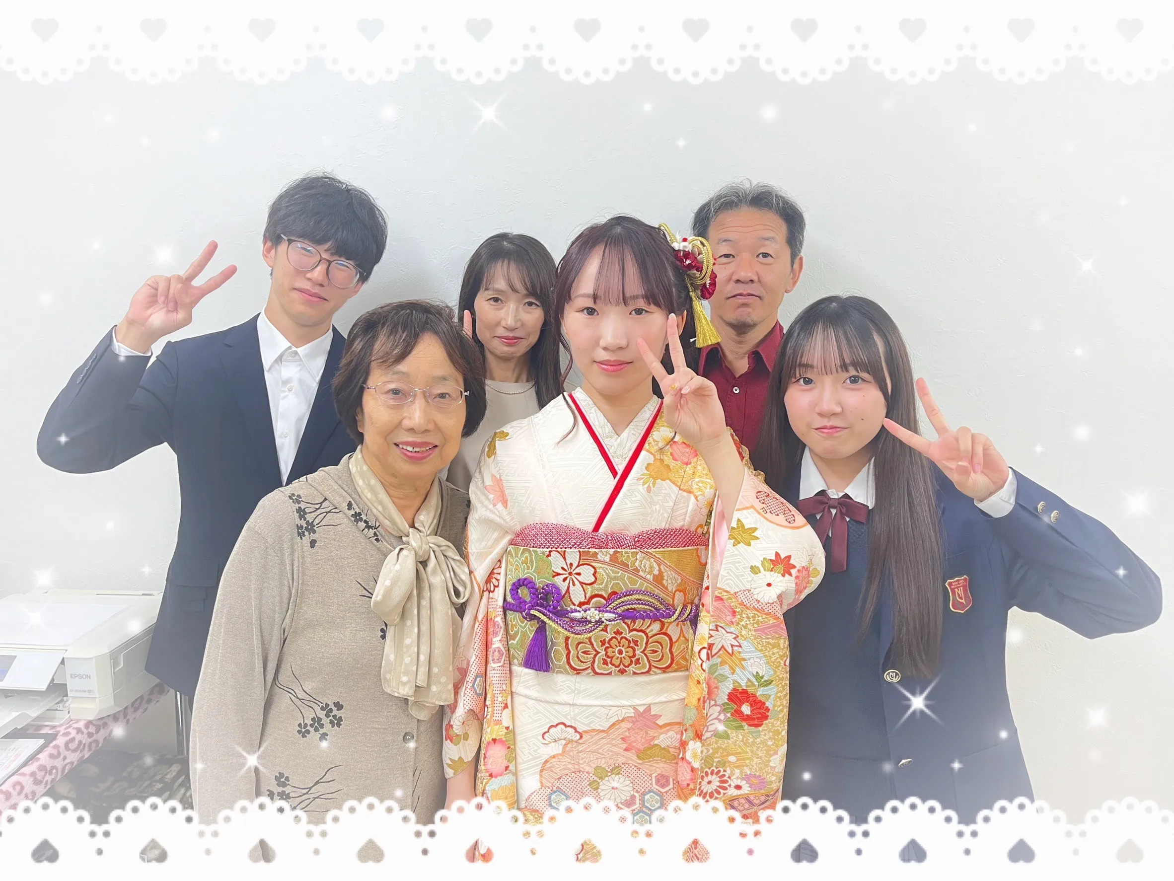 成人式　振袖　前撮り撮影会　可愛い　古典　華やか　綺麗　オシャレ　ピンク　