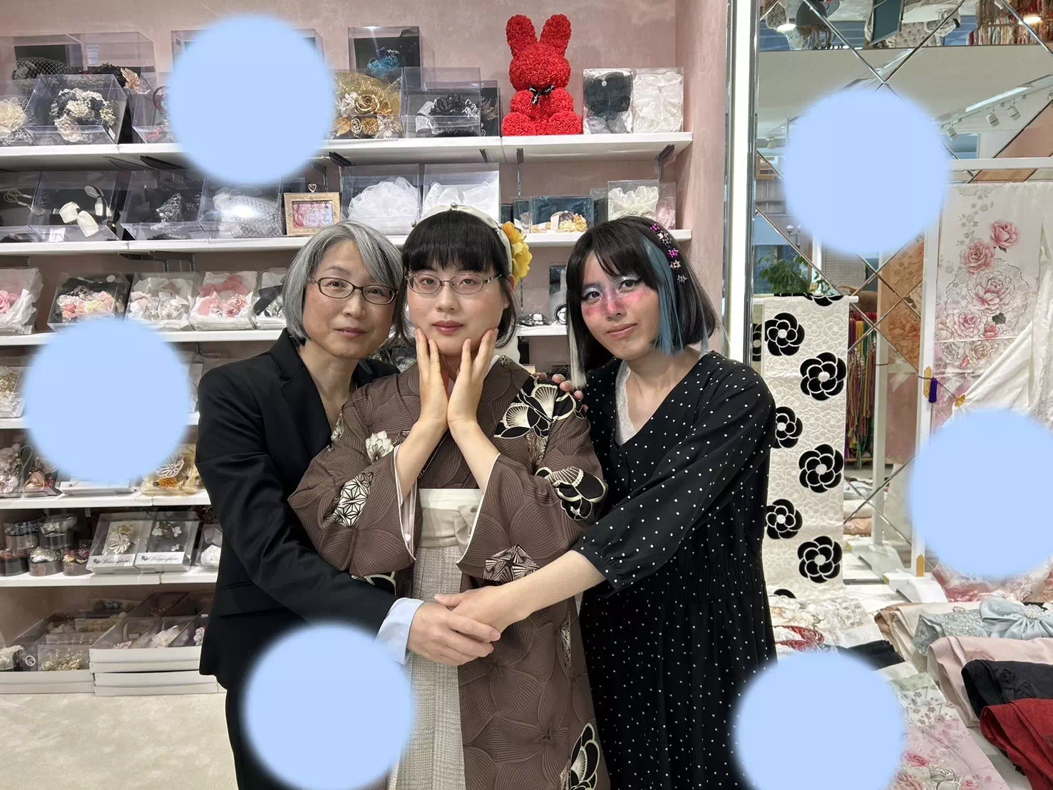 TAKAZEN神戸店　前撮り撮影会　イマドキ　カワイイ　コディネート　振袖　レンタル　袴　