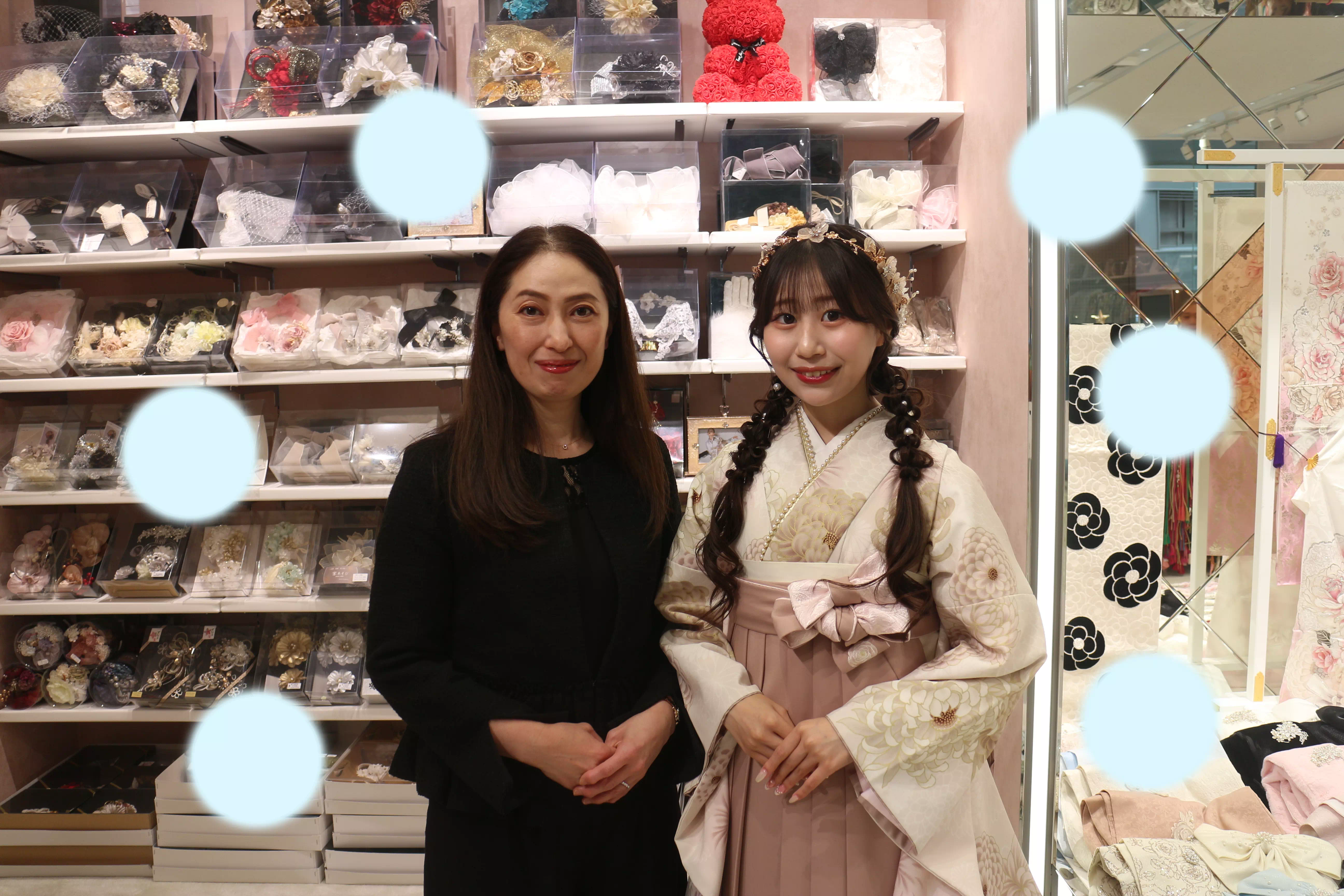 TAKAZEN神戸店　前撮り撮影会　イマドキ　カワイイ　コディネート　振袖　レンタル　袴　