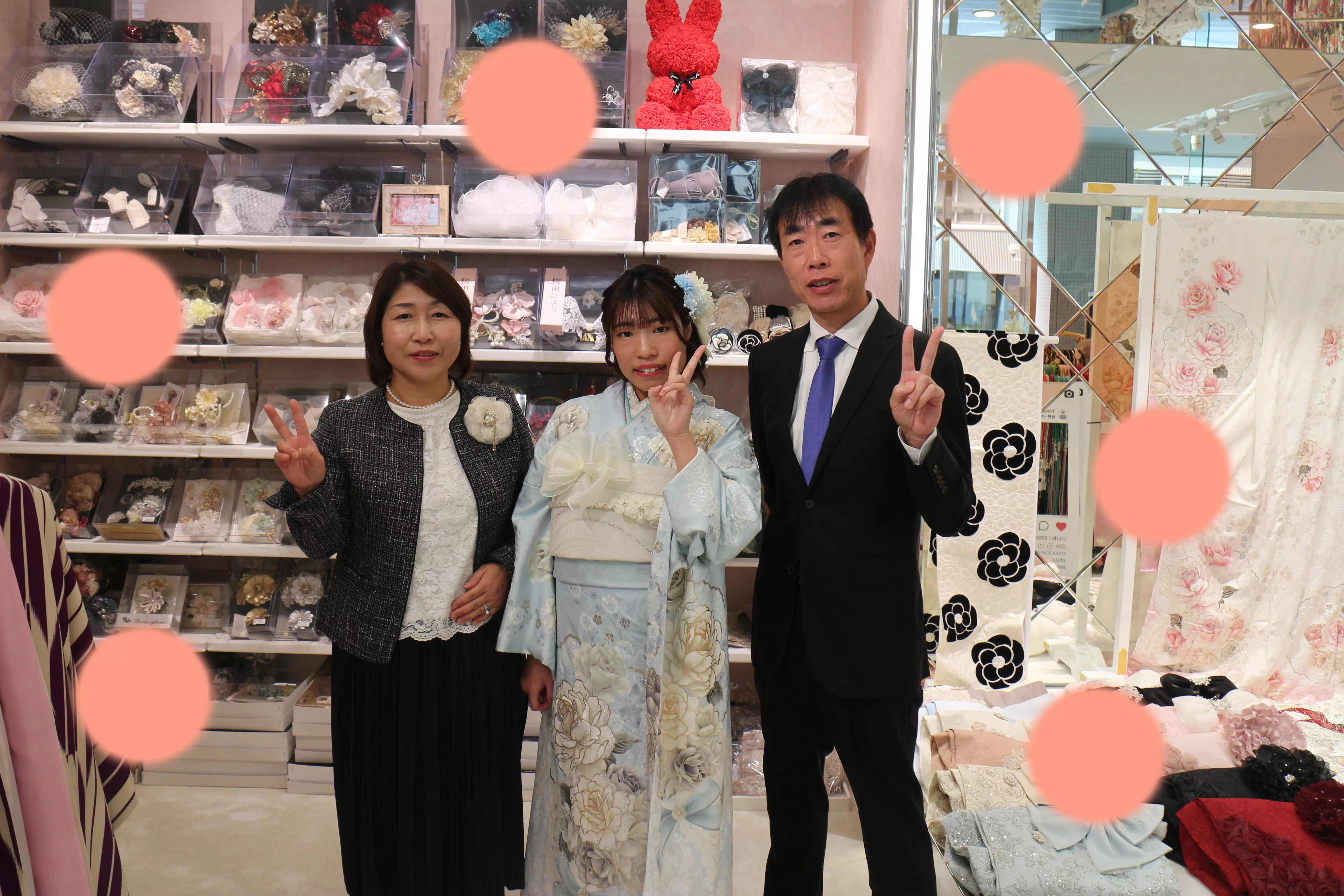 TAKAZEN神戸店　前撮り撮影会　イマドキ　カワイイ　コディネート　振袖　レンタル　袴　