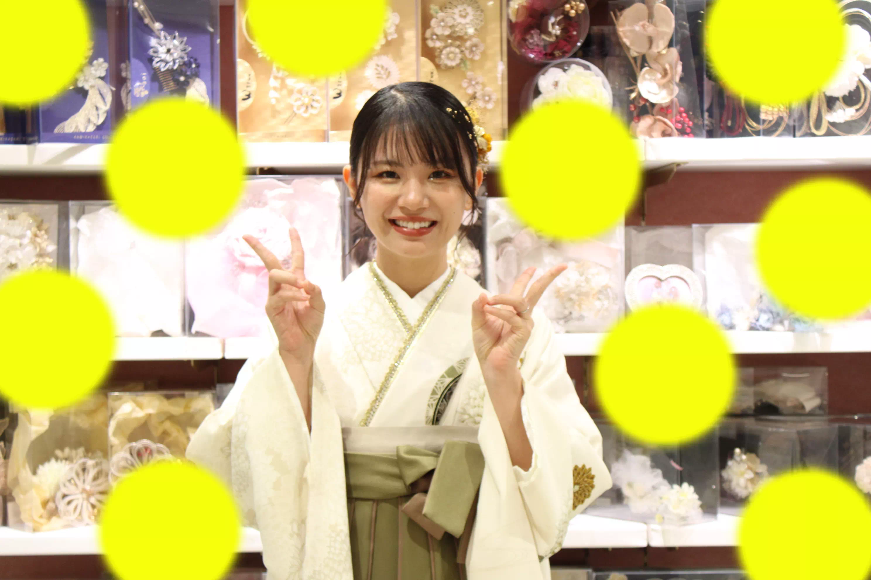 TAKAZEN姫路店　姫路市　成人式　卒業式　袴　振袖　イマドキ袴　ピンク　ガーリー　かわいい　イマドキ