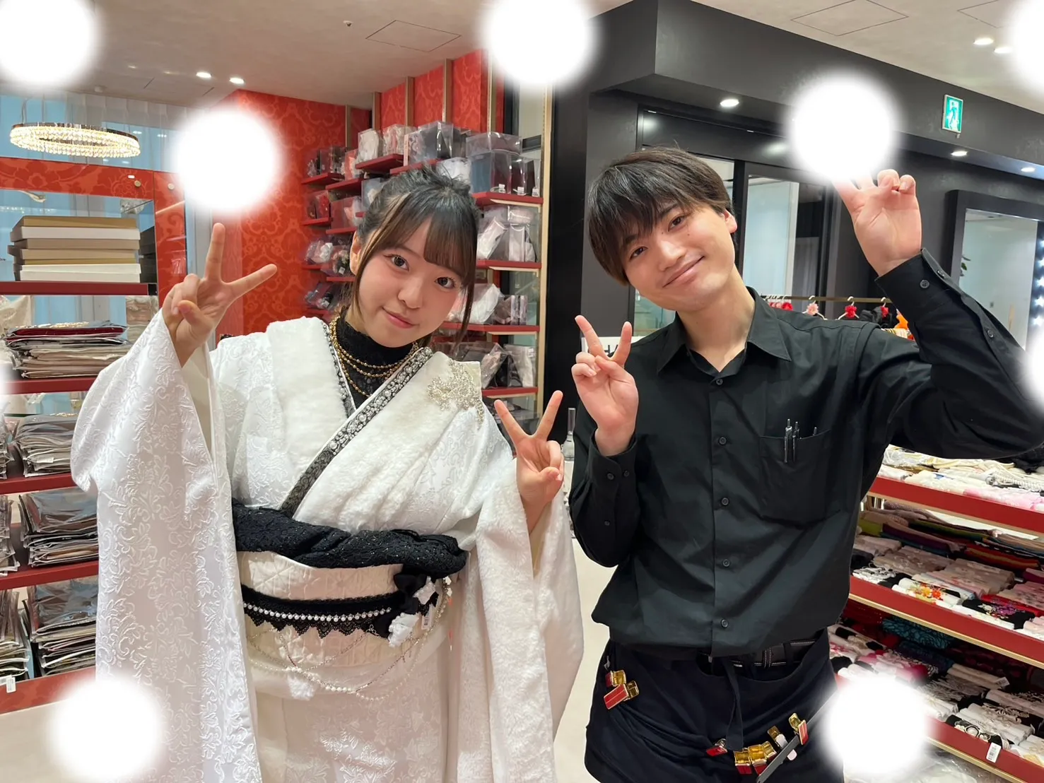 【TAKAZEN大阪梅田本店】♡19日　新作シュシュお振袖姫ちゃん♡