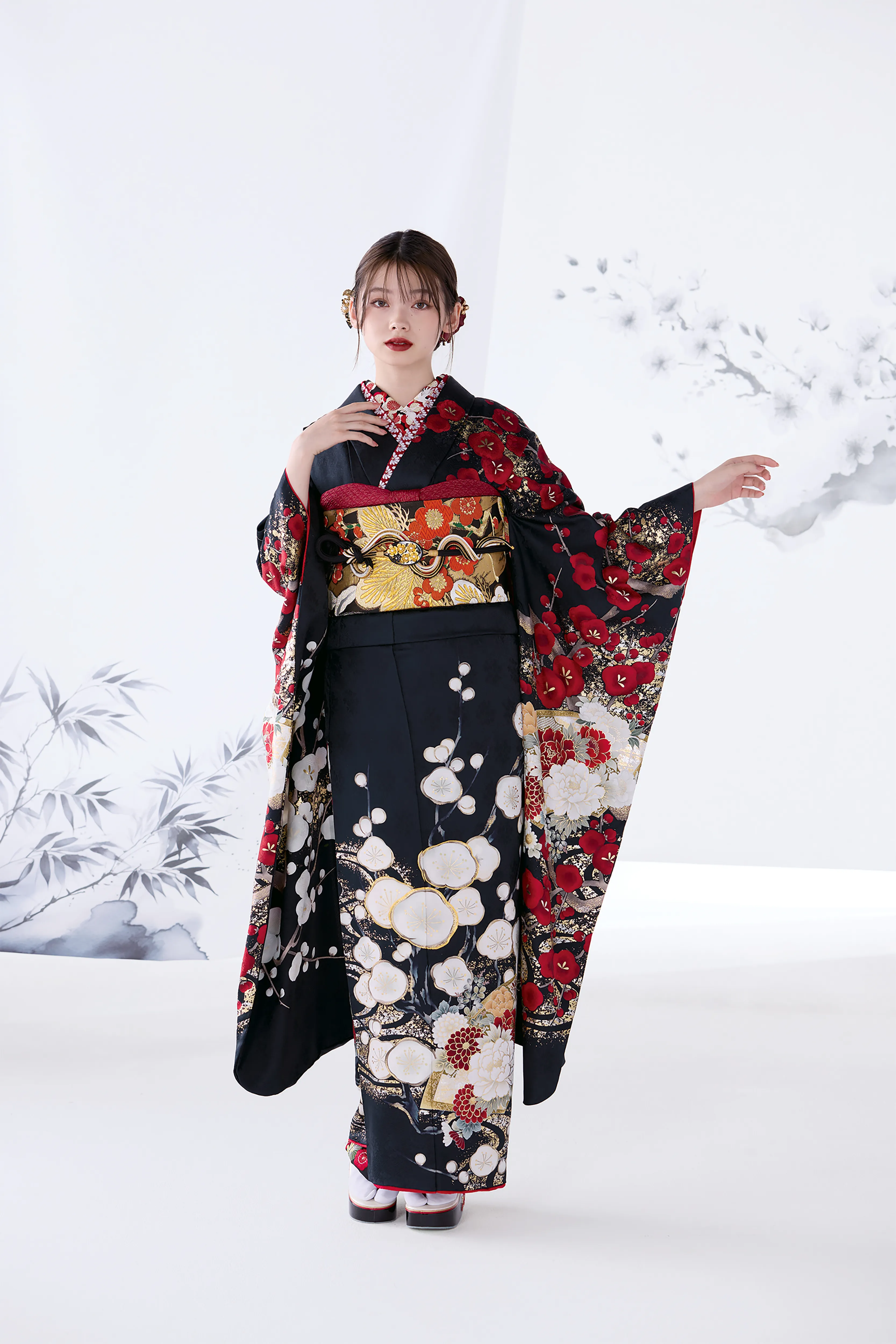 成人式　卒業式　TAKAZEN 袴レンタル