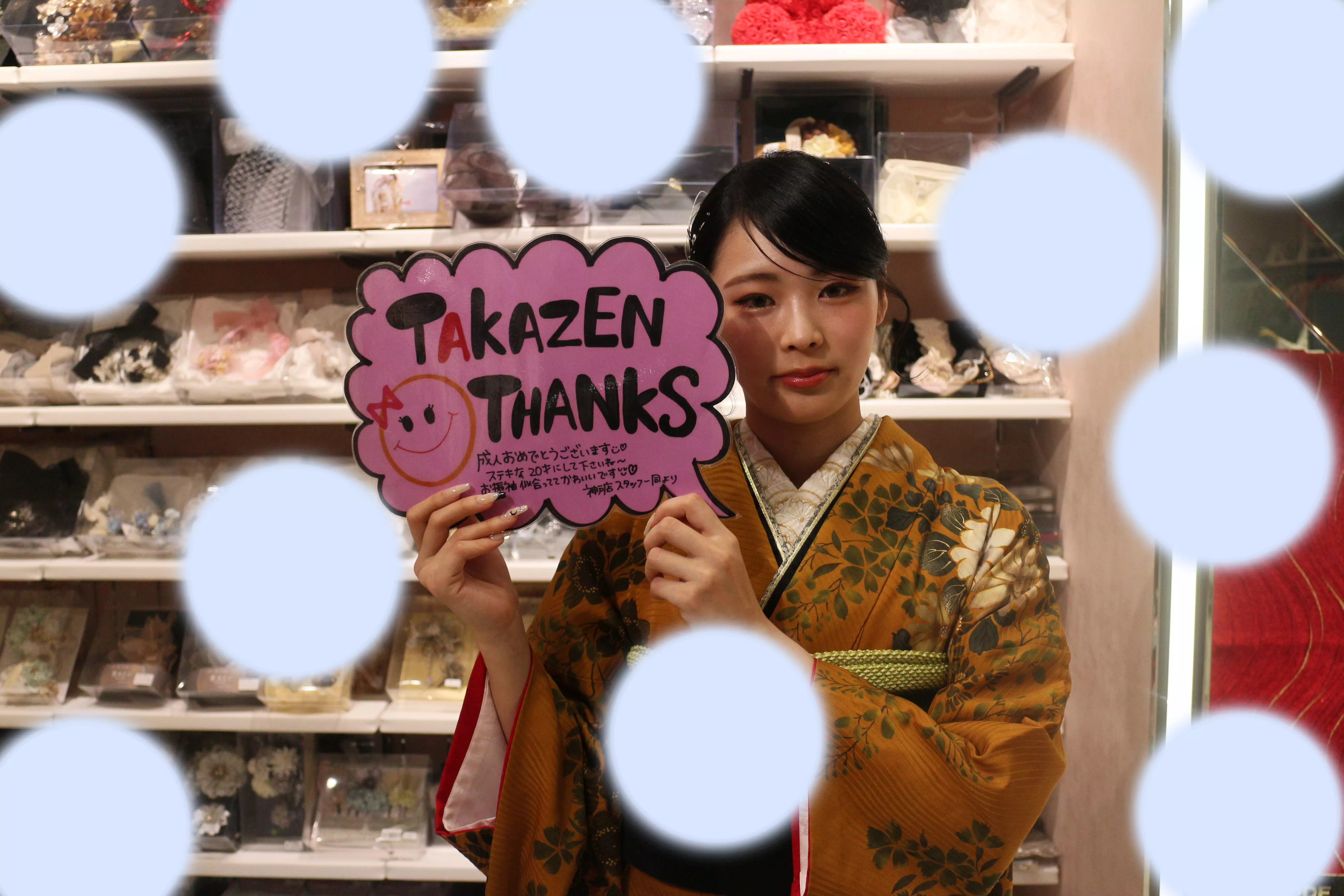 TAKAZEN神戸旧居留地　前撮り撮影会　卒業式　袴　レンタル