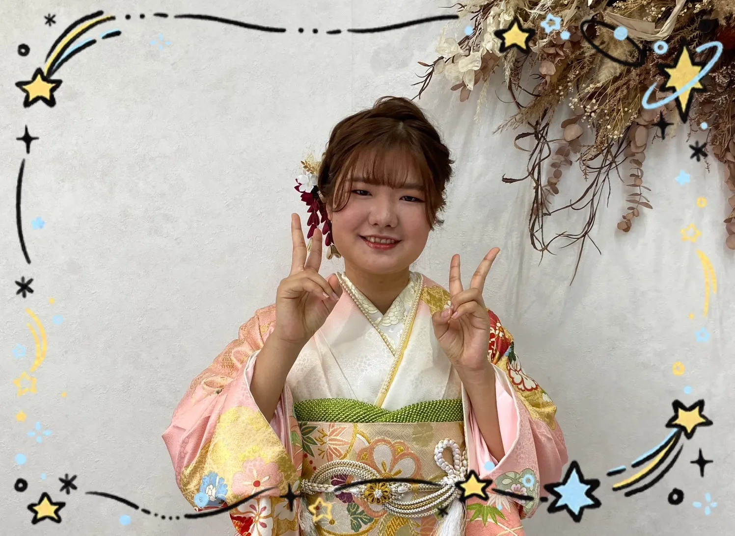 振袖　レンタル　前撮り　撮影会　可愛い　おしゃれ　かっこいい　イマドキ　くすみ　レトロ　安い