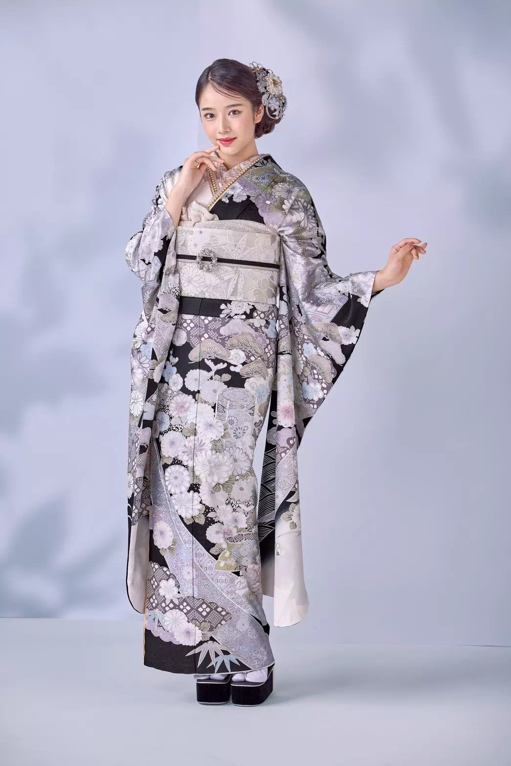 TAKAZEN神戸店　神戸旧居留地　オススメ　新作　　前撮り撮影会　イマドキ　カワイイ　コディネート　振袖　レンタル　袴　