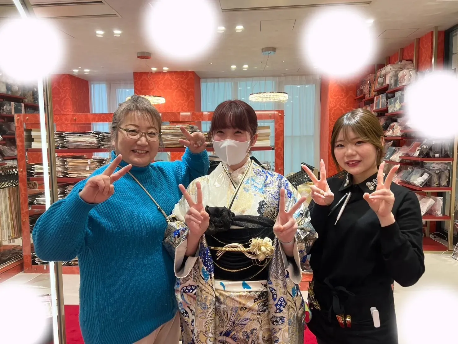 成人式　前撮り　梅田　振袖レンタル　袴レンタル　家族写真　前撮り撮影会