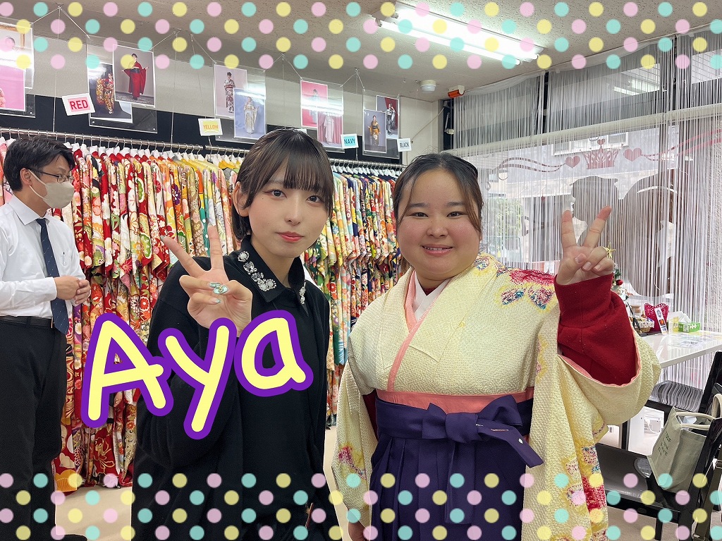 袴　レンタル　奈良　持込み　かわいい　シンプル　クリーム