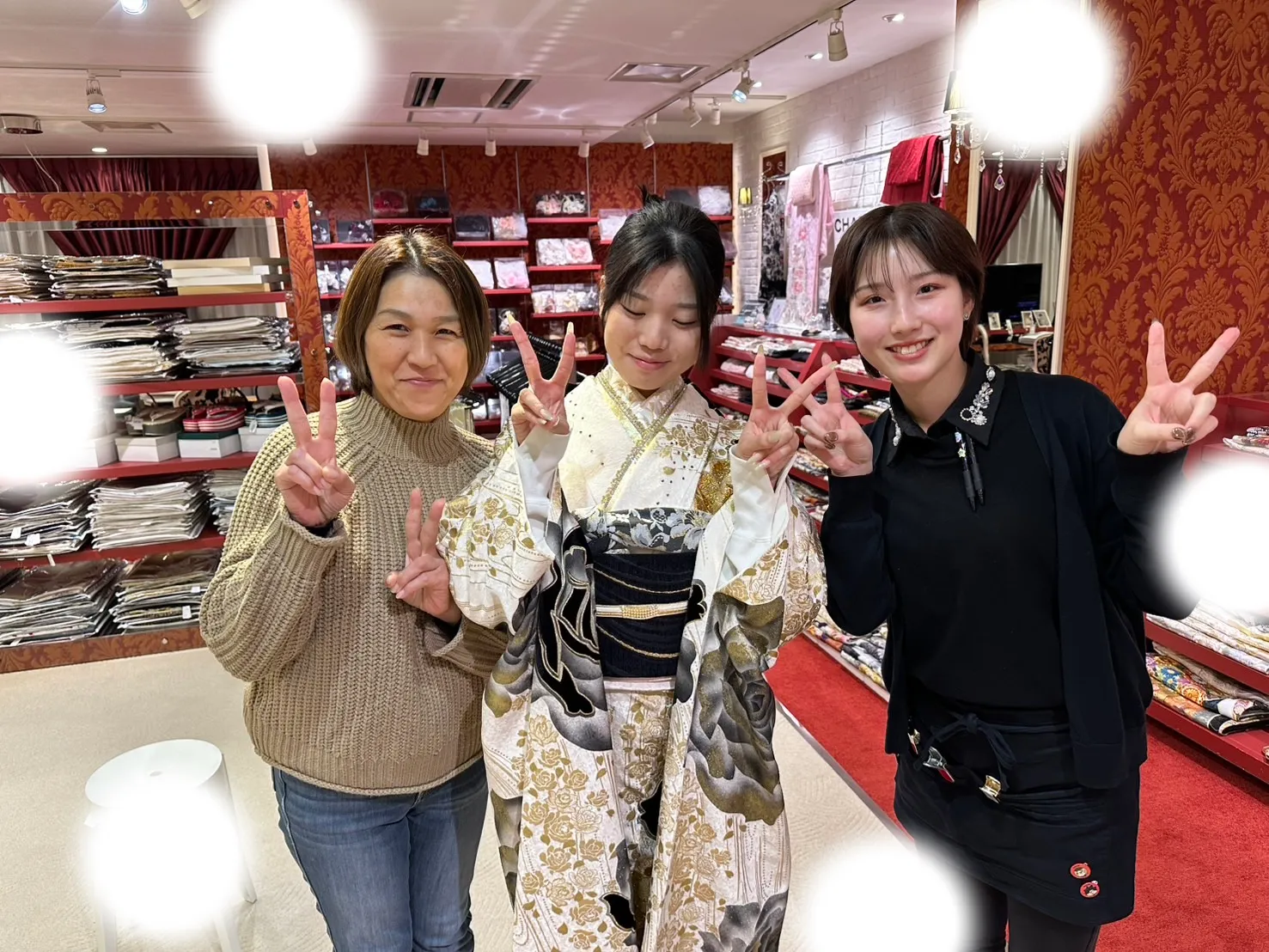 【TAKAZEN大阪梅田本店】♡28日　キラキラヘップバーンのお振袖姫ちゃん♡