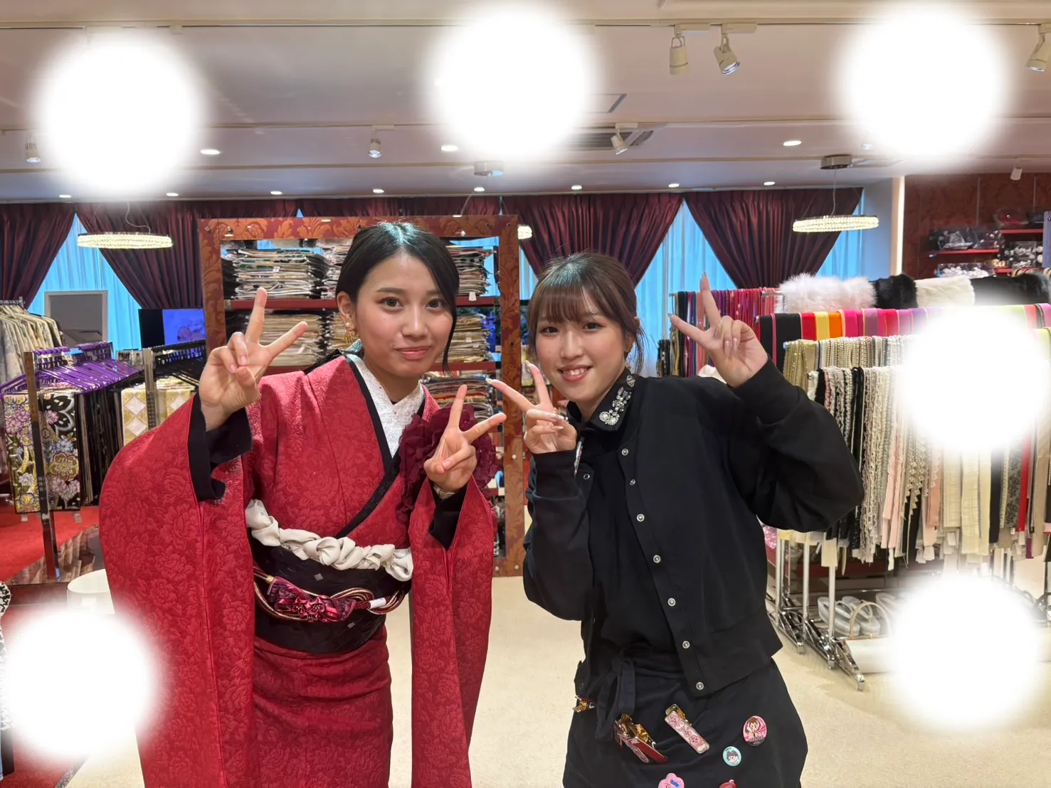成人式　前撮り　梅田　袴　くすみカラー　かわいい　イマドキ　淡色　古典　タカゼン　撮影