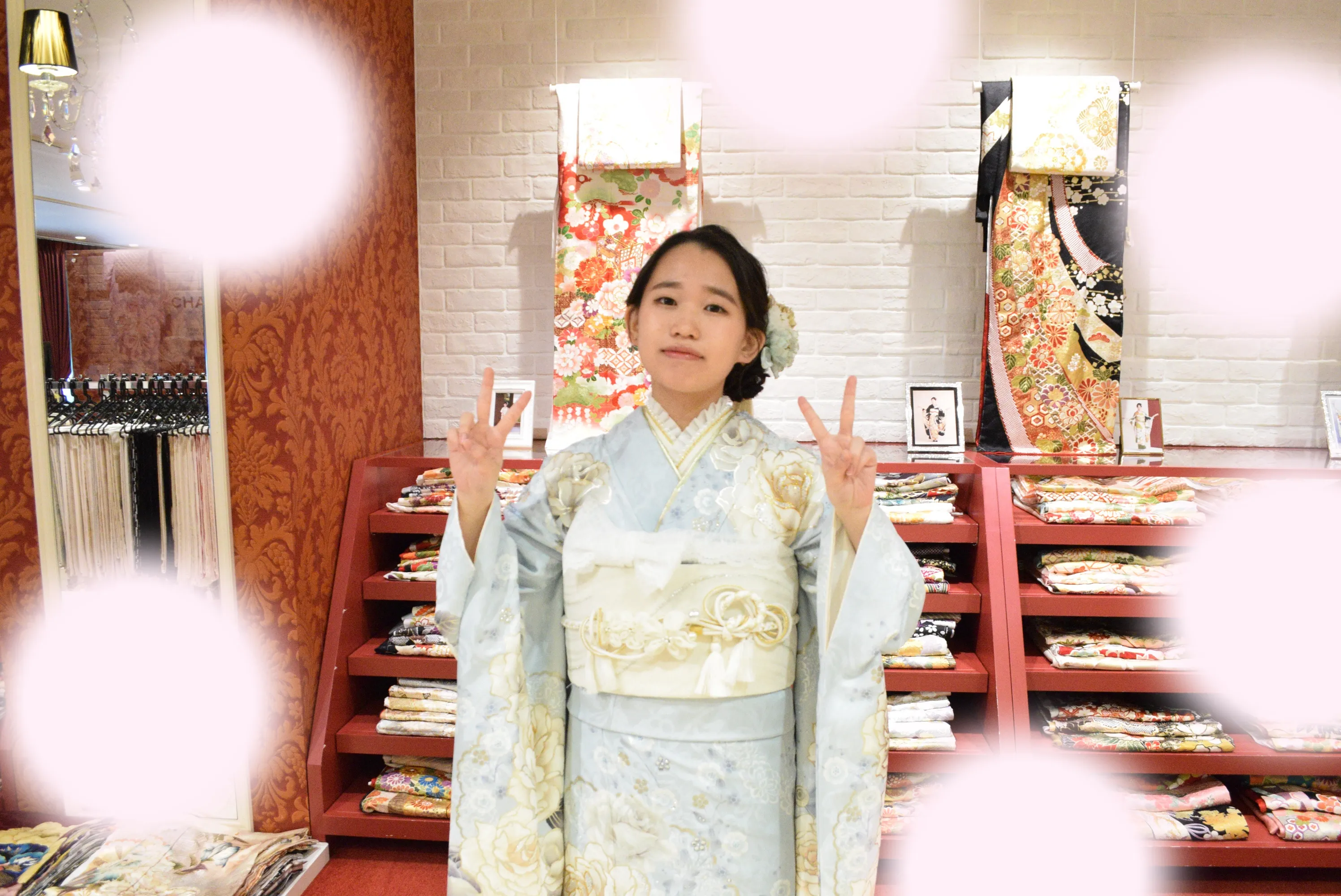 成人式　前撮り　梅田