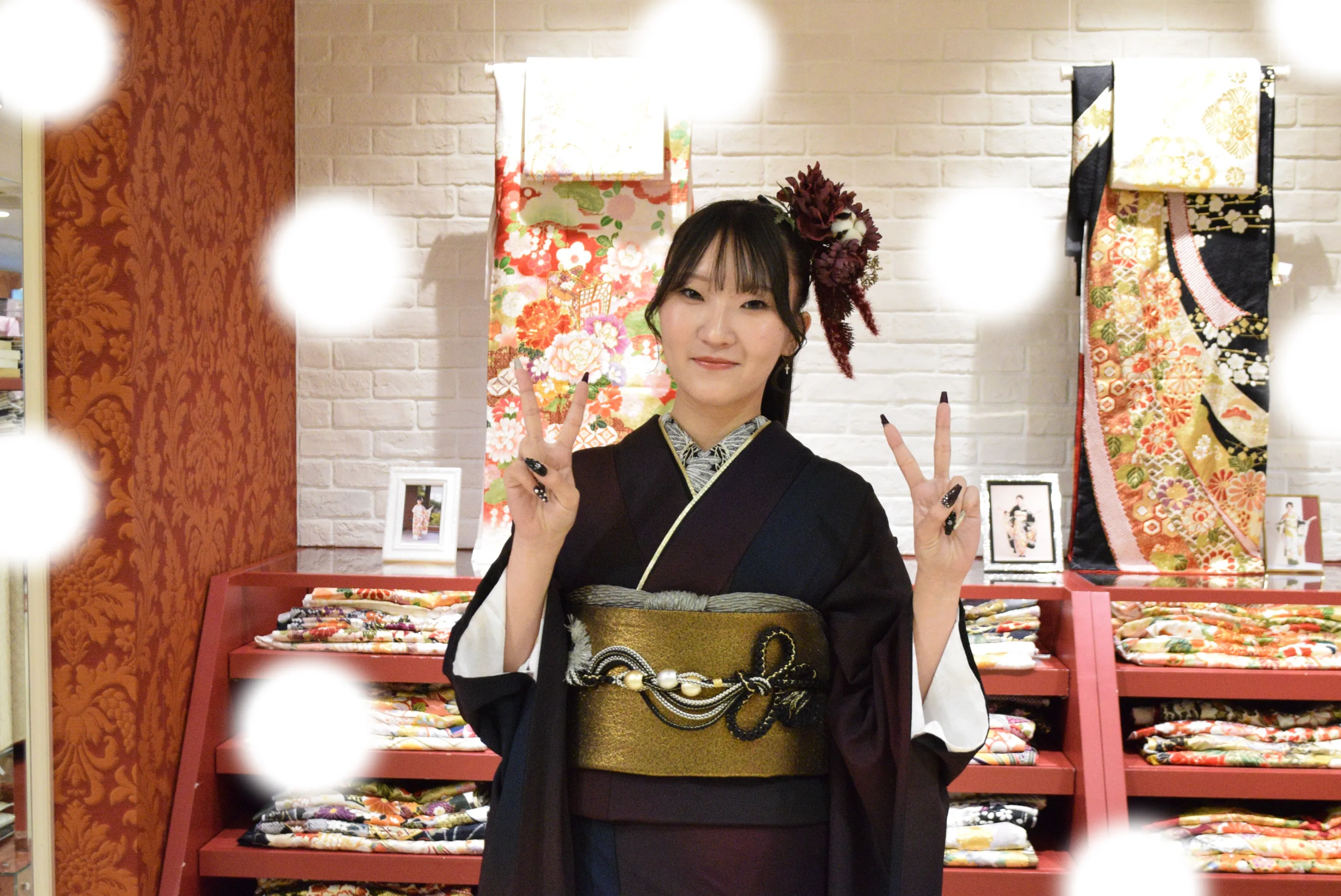 成人式　前撮り　梅田　振袖レンタル　袴レンタル