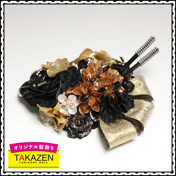 成人式髪飾り　ヘアアクセサリー　お花