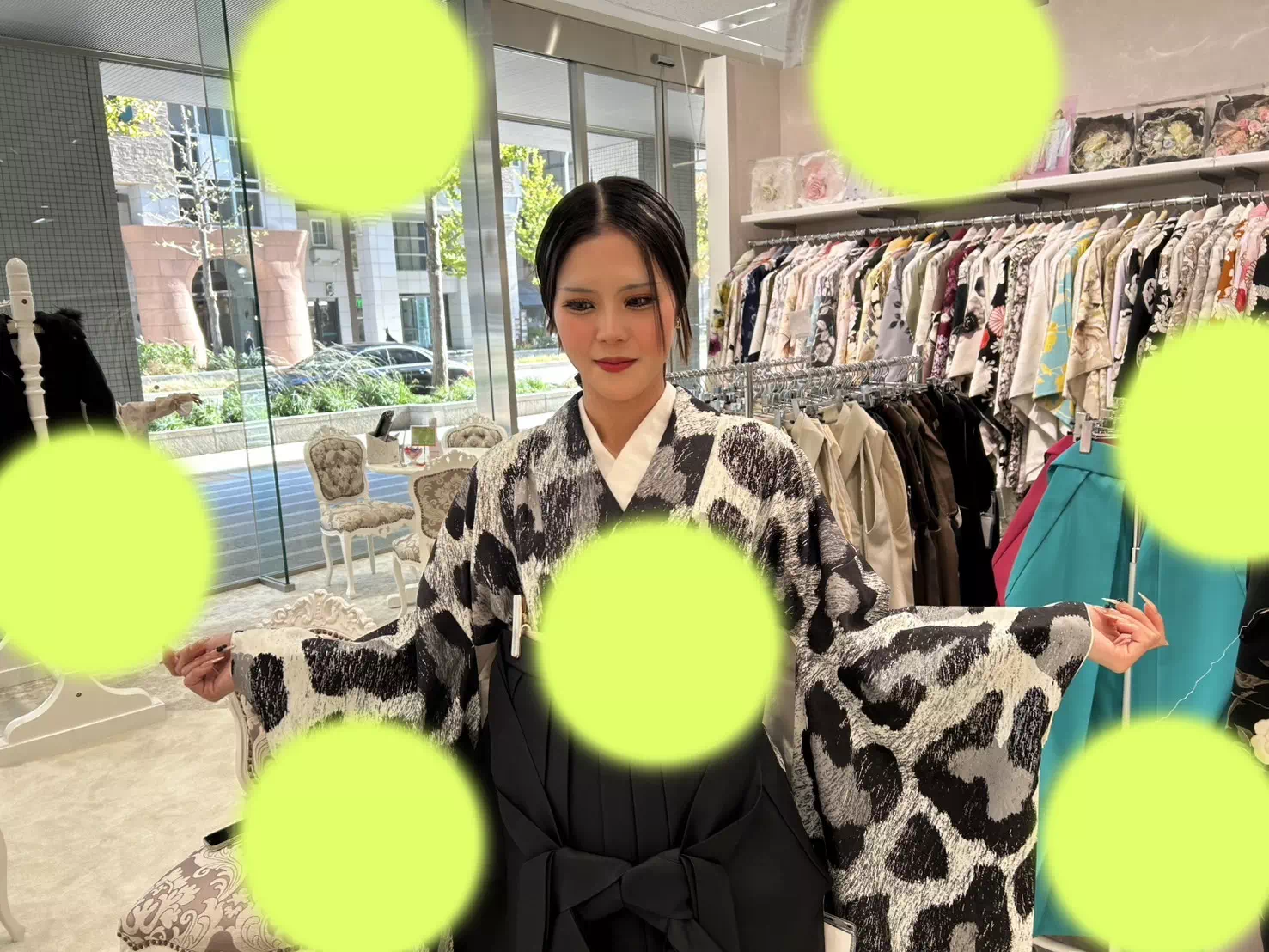 TAKAZEN神戸店　前撮り撮影会　イマドキ　カワイイ　コディネート　振袖　レンタル　