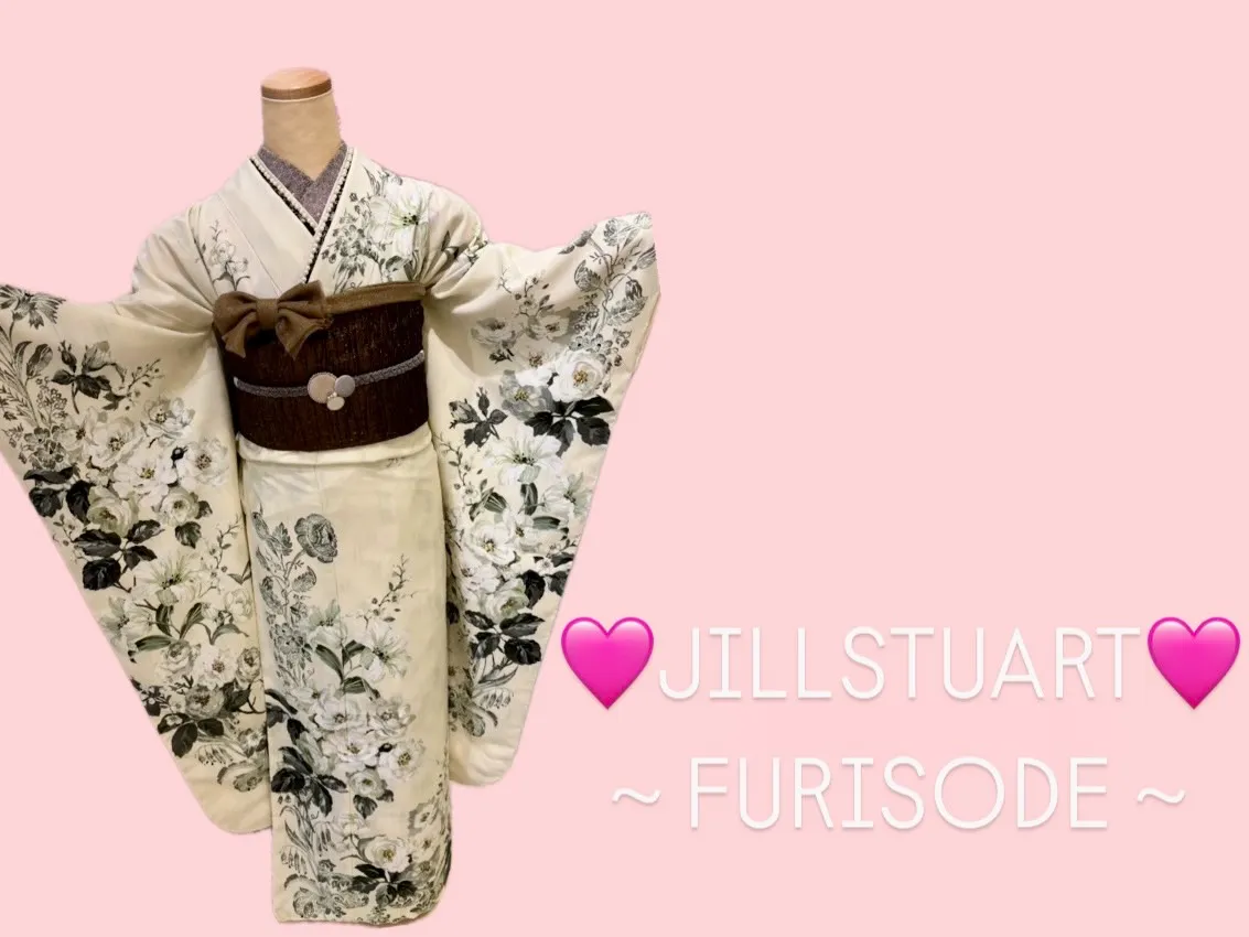 ♡【TAKAZEN堺店】29日　スタッフオススメ✨大人気ブランドJILLSTUARTの  イマドキくすみカラーのお振袖♡