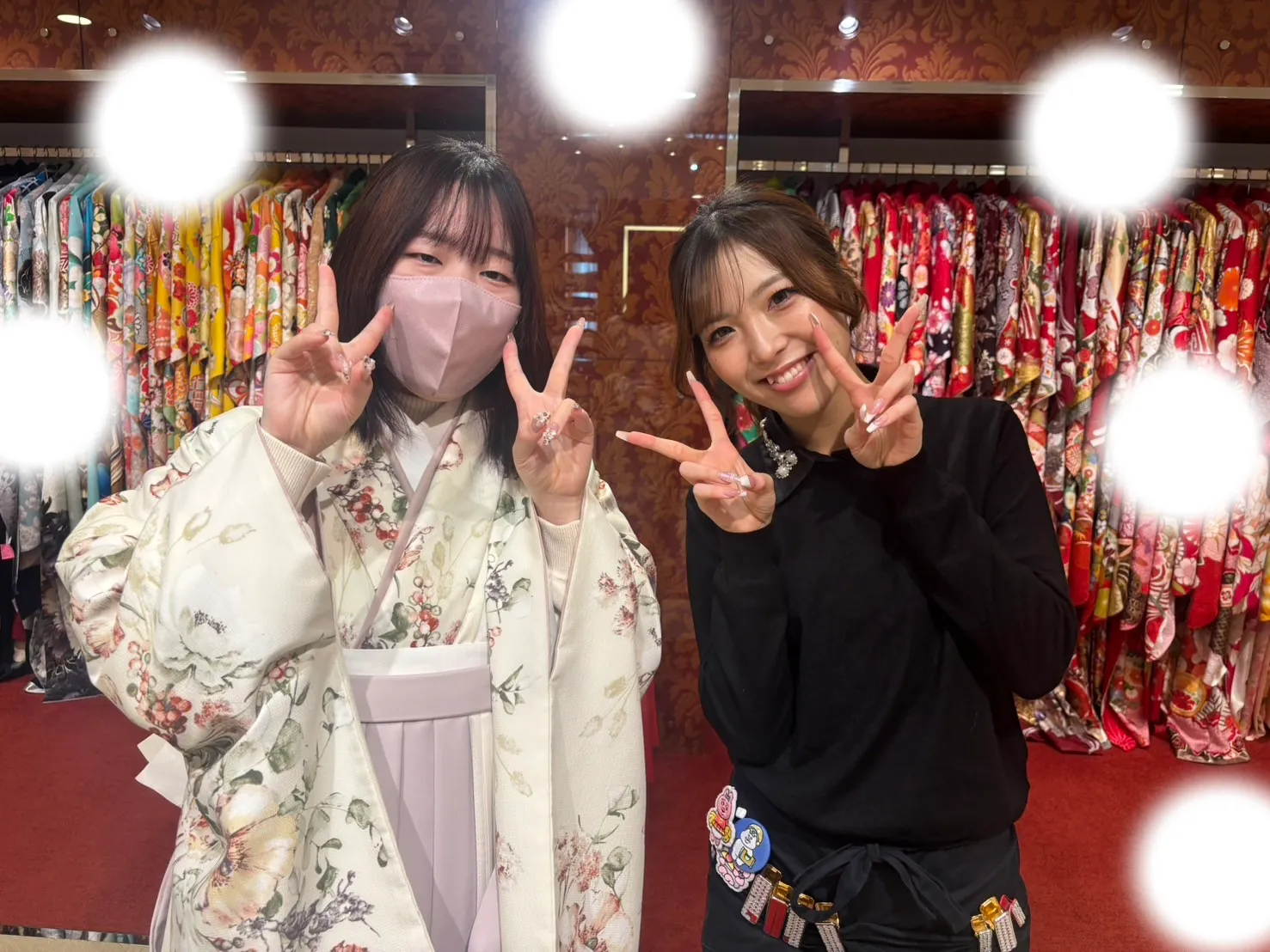 【TAKAZEN大阪梅田本店】♡25日　シンプルおしゃれなお振袖姫ちゃん♡＆かわいい袴姫ちゃん♡