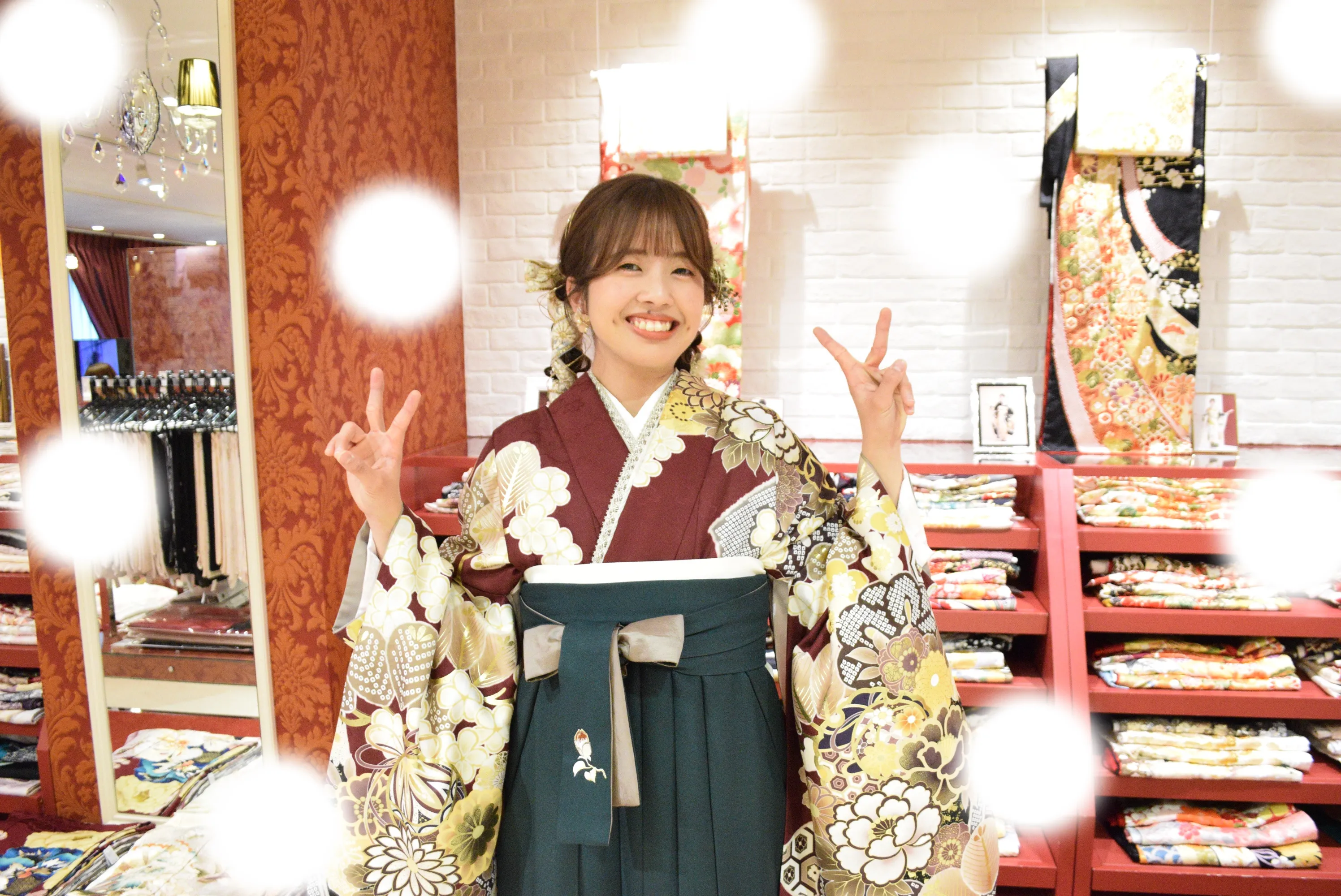 成人式　卒業式　TAKAZEN 袴レンタル