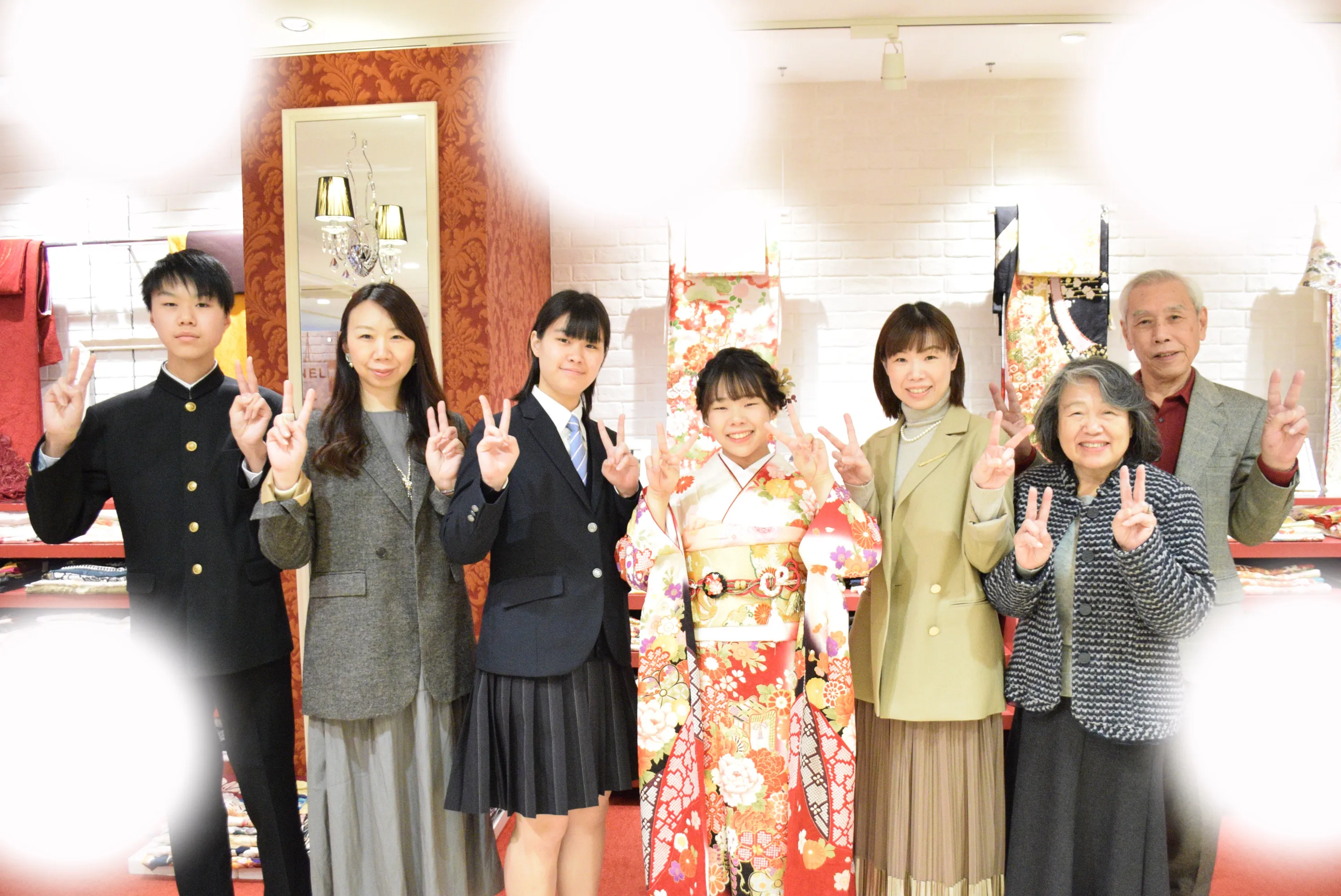 成人式　前撮り　梅田
