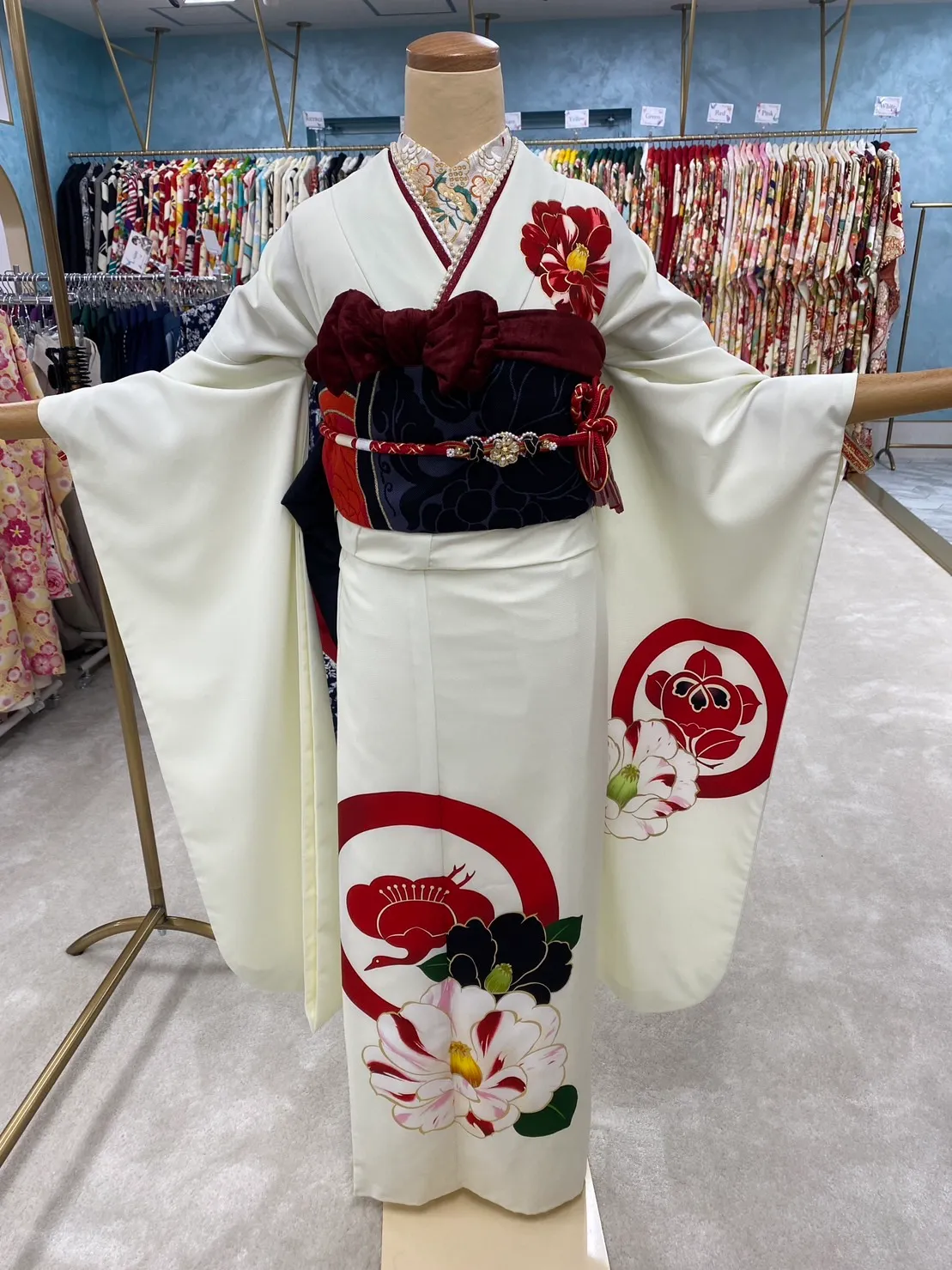 振袖レンタル　成人式　なんば　心斎橋　天王寺　