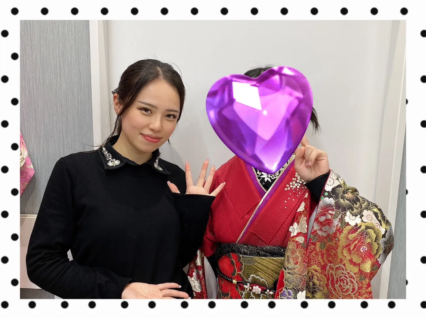 振袖　レンタル　可愛い　おしゃれ　かっこいい　イマドキ　くすみ　写真　妹割