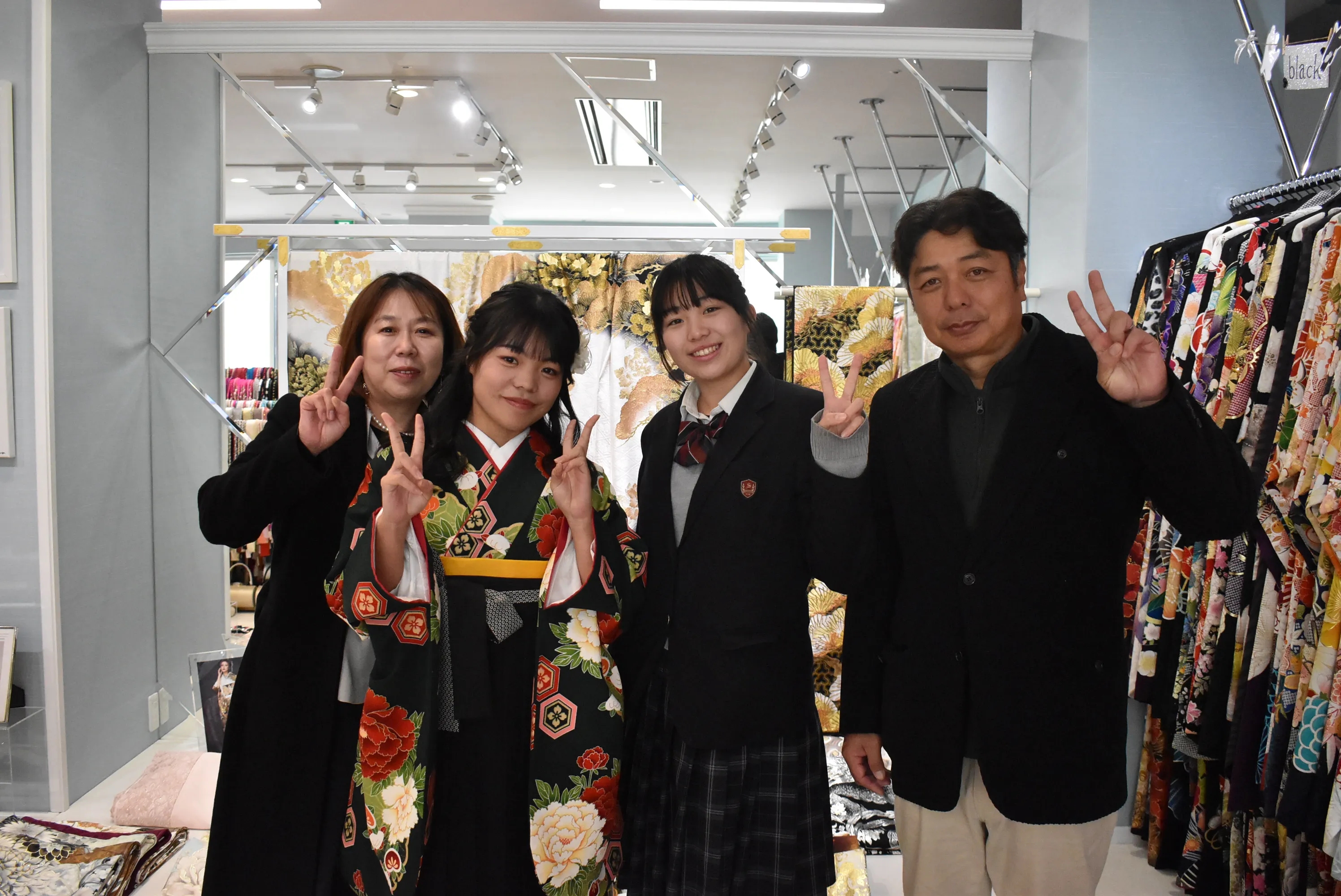 袴　前撮り撮影会　TAKAZEN堺店