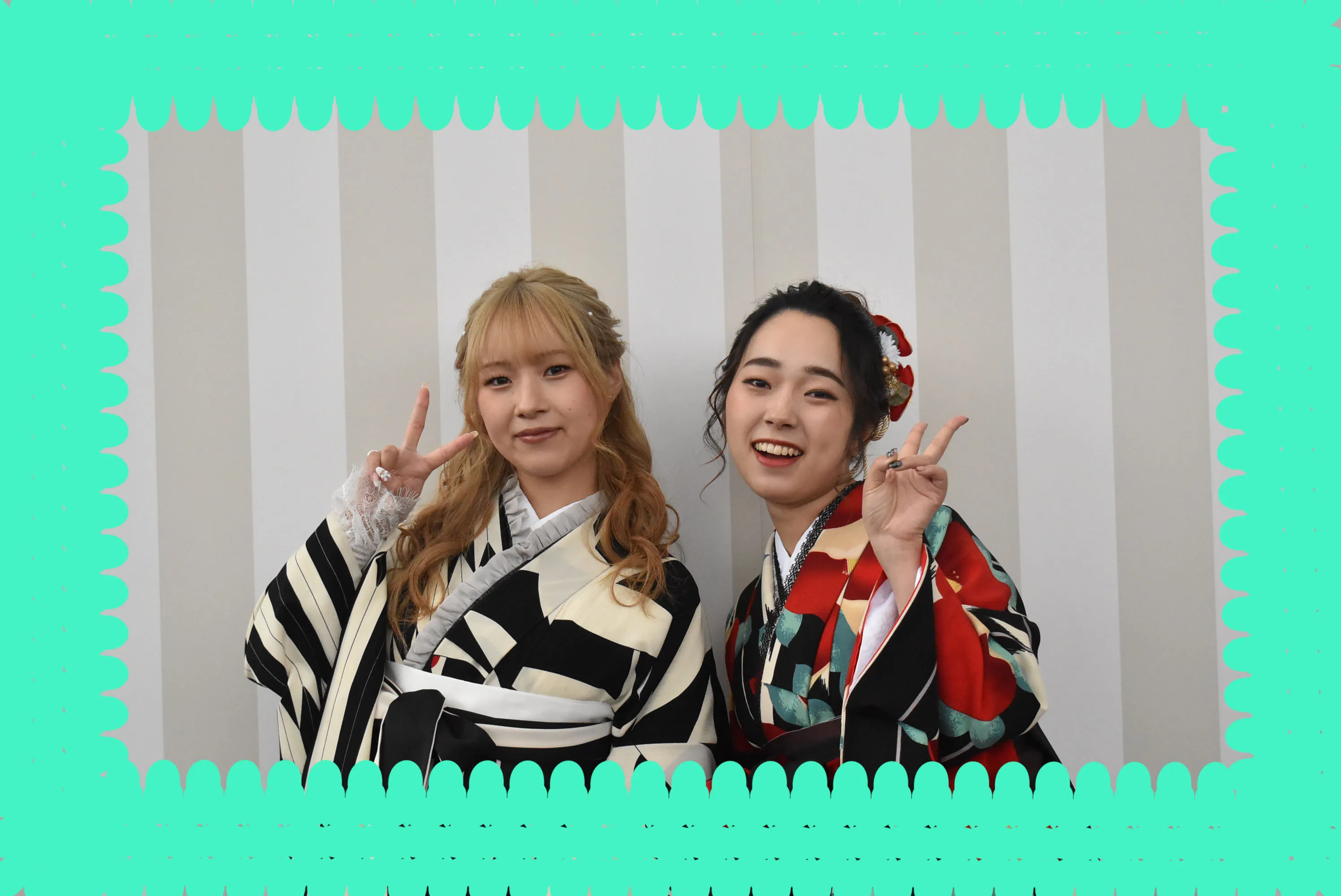 TAKAZEN　タカゼン　前撮り撮影会　卒業式袴　姉妹　